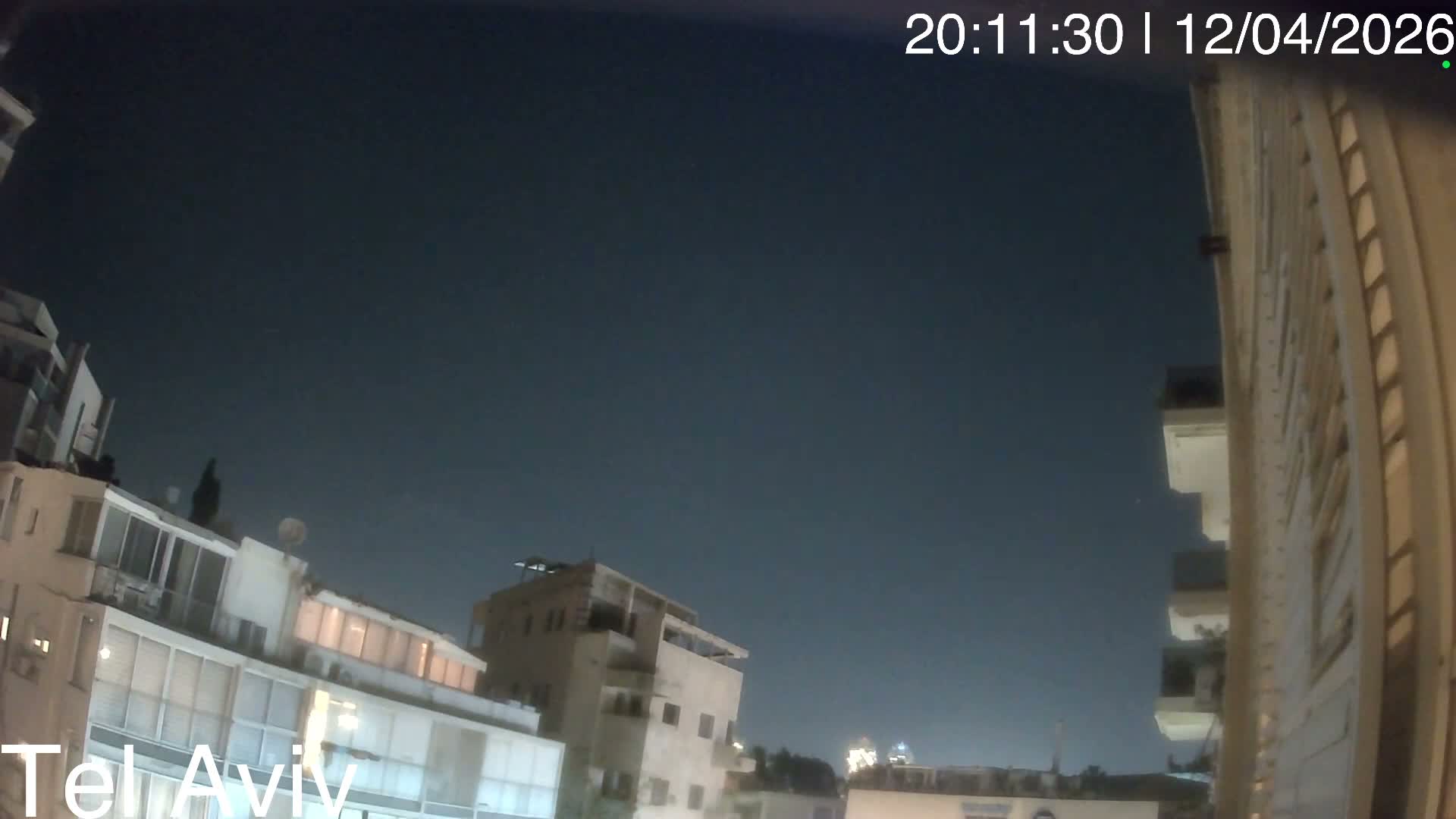Tel Aviv- Yafo ( תל אביב-יפו, רחוב ירמיהו, תצפית טילים מתל אביב ) Yirmeyahu Street, Sky Observation from Tel Aviv - Old North , Tel Aviv, Israel