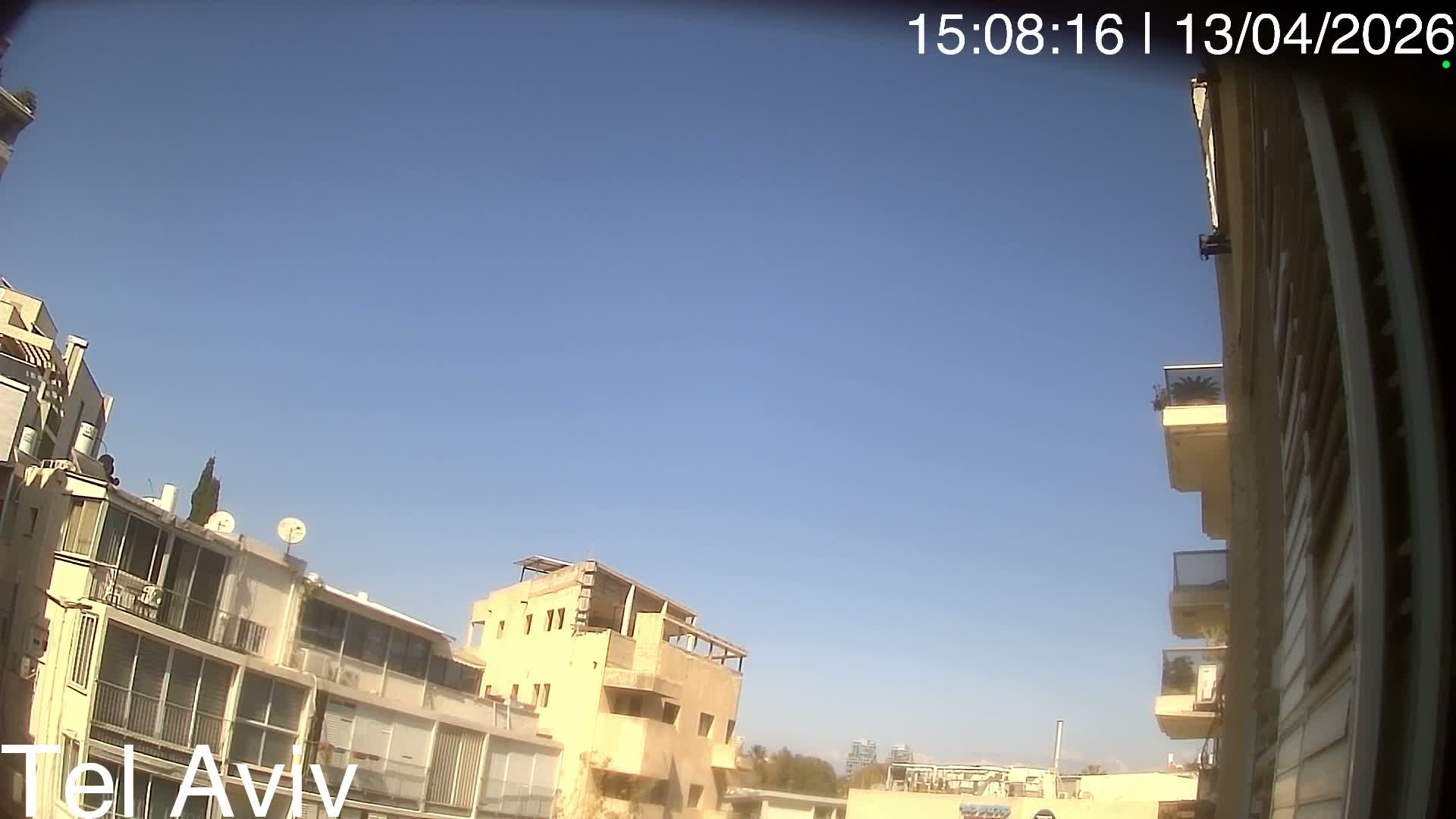 Tel Aviv- Yafo ( תל אביב-יפו, רחוב ירמיהו, תצפית טילים מתל אביב ) Yirmeyahu Street, Sky Observation from Tel Aviv - Old North , Tel Aviv, Israel