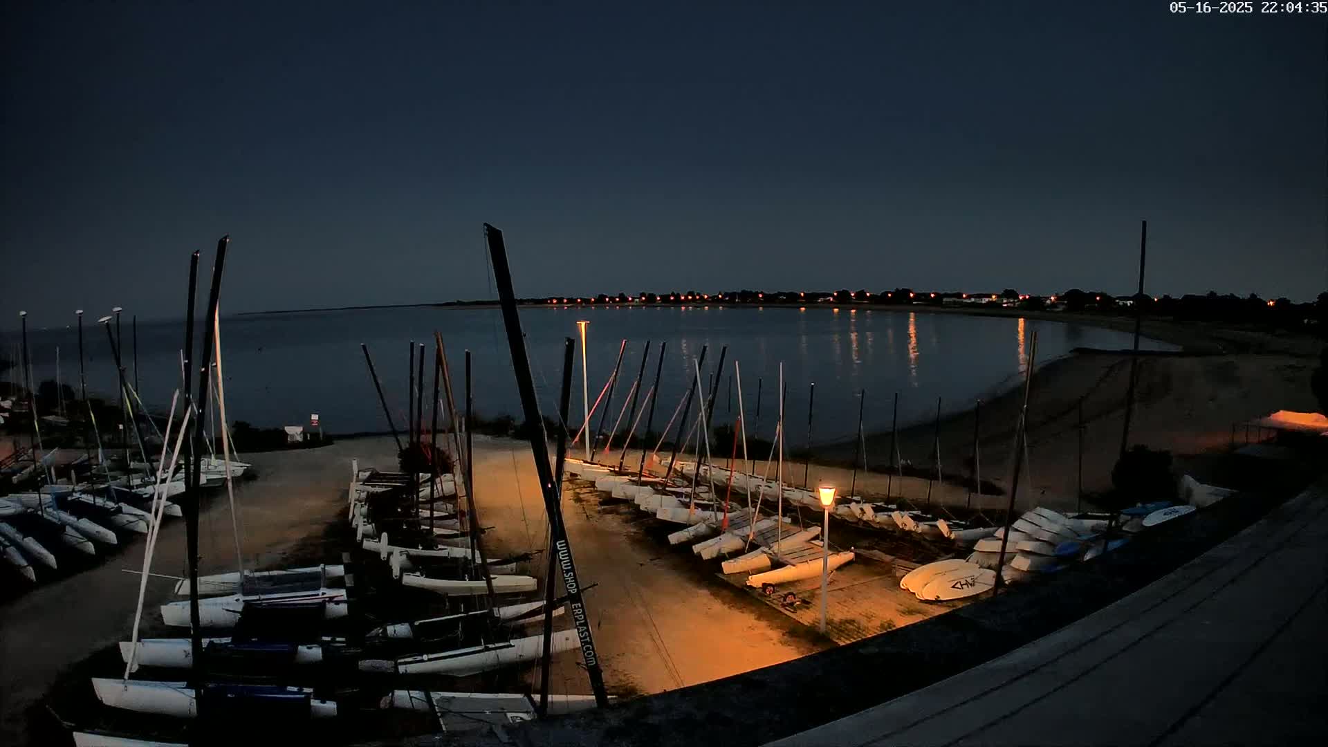 Saint-Denis-d'Oleron Yatch Club Live Cam - Rochefort, Charente-Maritime, Nouvelle-Aquitaine, France 