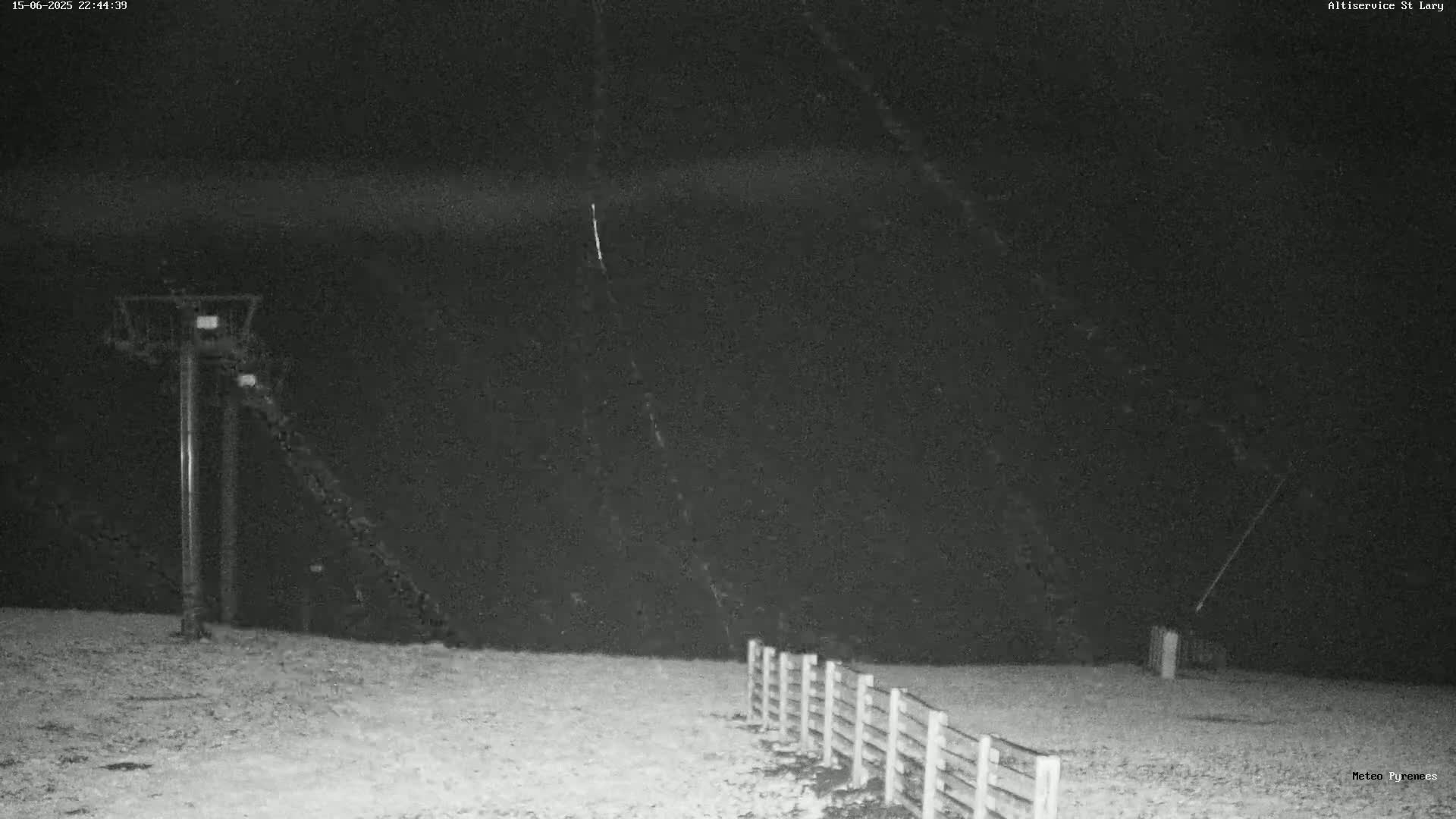 Saint-Lary-Soulan Village Skyline & Pla d'Adet Ski Slopes Live Cam - Bagnères-de-Bigorre, Hautes-Pyrénées, Occitanie, France