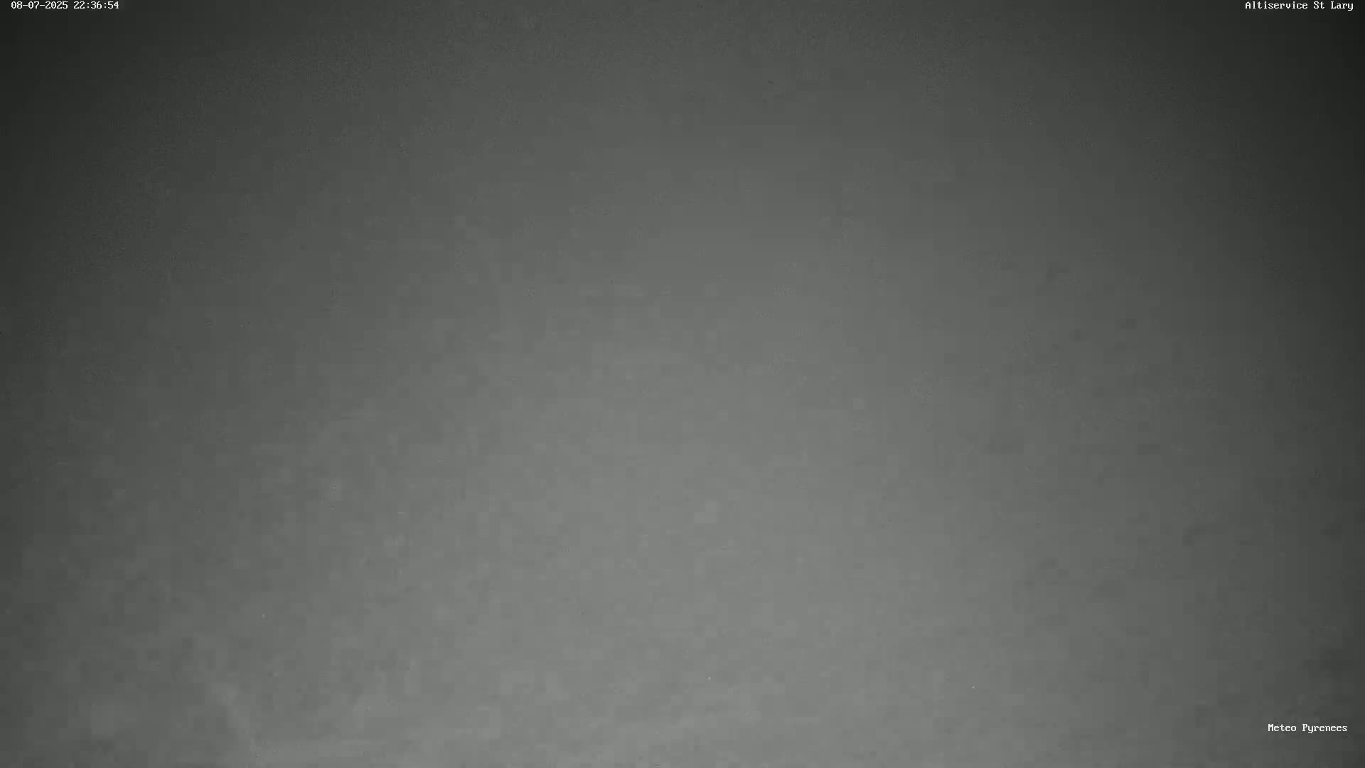 Saint-Lary-Soulan Village Skyline & Pla d'Adet Ski Slopes Live Cam - Bagnères-de-Bigorre, Hautes-Pyrénées, Occitanie, France