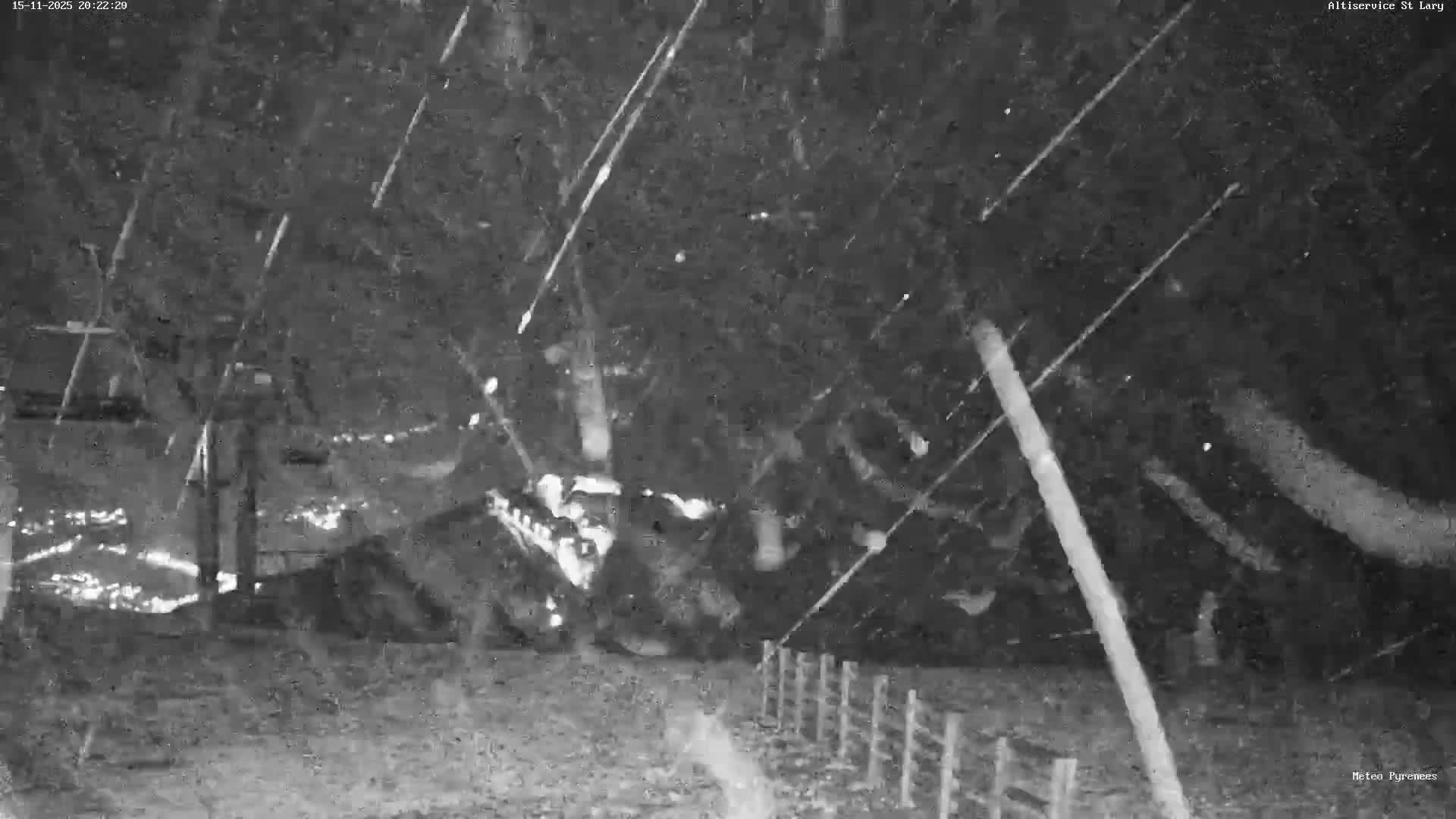 Saint-Lary-Soulan Village Skyline & Pla d'Adet Ski Slopes Live Cam - Bagnères-de-Bigorre, Hautes-Pyrénées, Occitanie, France