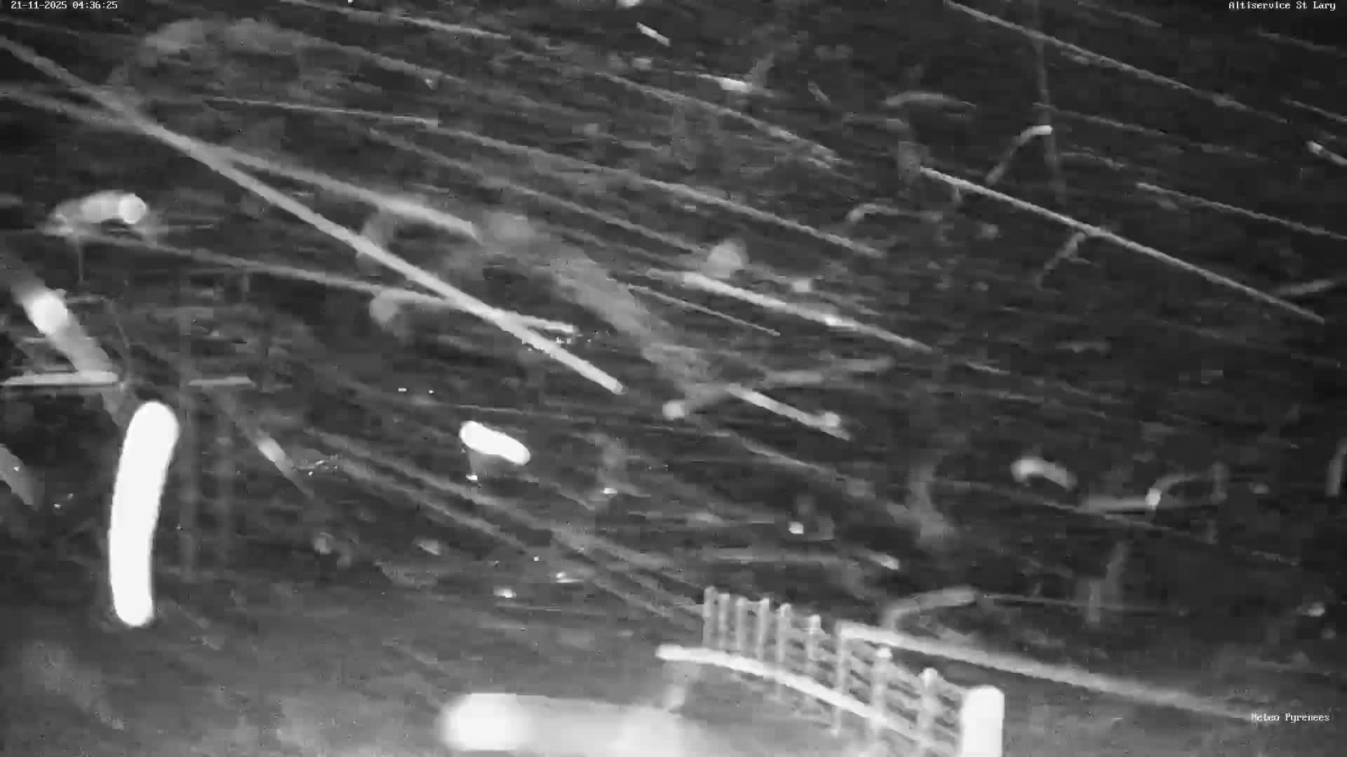 Saint-Lary-Soulan Village Skyline & Pla d'Adet Ski Slopes Live Cam - Bagnères-de-Bigorre, Hautes-Pyrénées, Occitanie, France