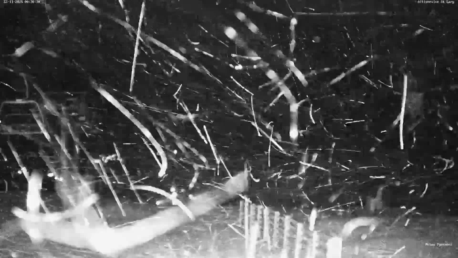 Saint-Lary-Soulan Village Skyline & Pla d'Adet Ski Slopes Live Cam - Bagnères-de-Bigorre, Hautes-Pyrénées, Occitanie, France