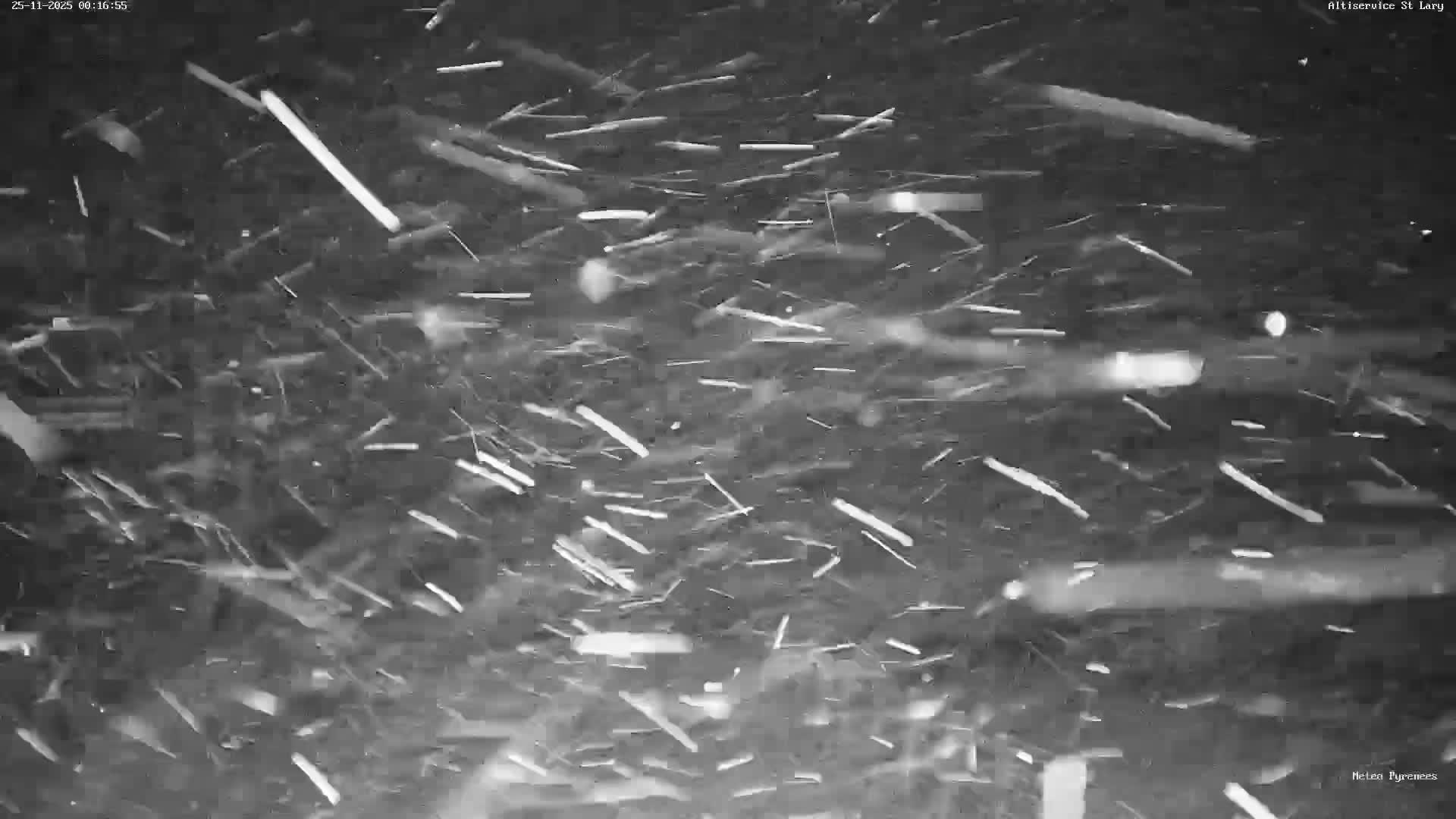 Saint-Lary-Soulan Village Skyline & Pla d'Adet Ski Slopes Live Cam - Bagnères-de-Bigorre, Hautes-Pyrénées, Occitanie, France