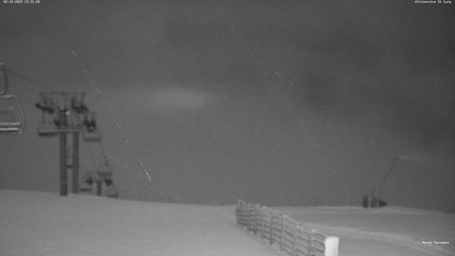 Saint-Lary-Soulan Village Skyline & Pla d'Adet Ski Slopes Live Cam - Bagnères-de-Bigorre, Hautes-Pyrénées, Occitanie, France