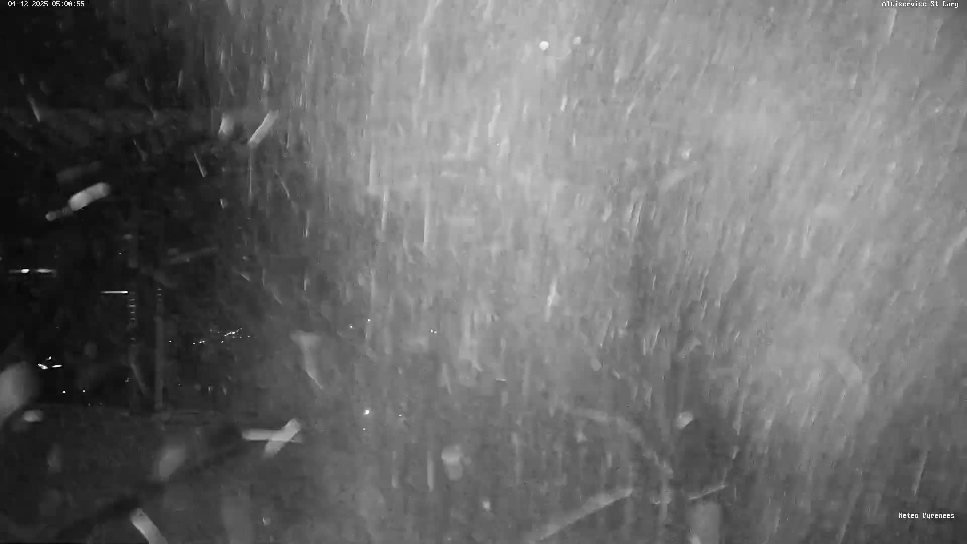 Saint-Lary-Soulan Village Skyline & Pla d'Adet Ski Slopes Live Cam - Bagnères-de-Bigorre, Hautes-Pyrénées, Occitanie, France