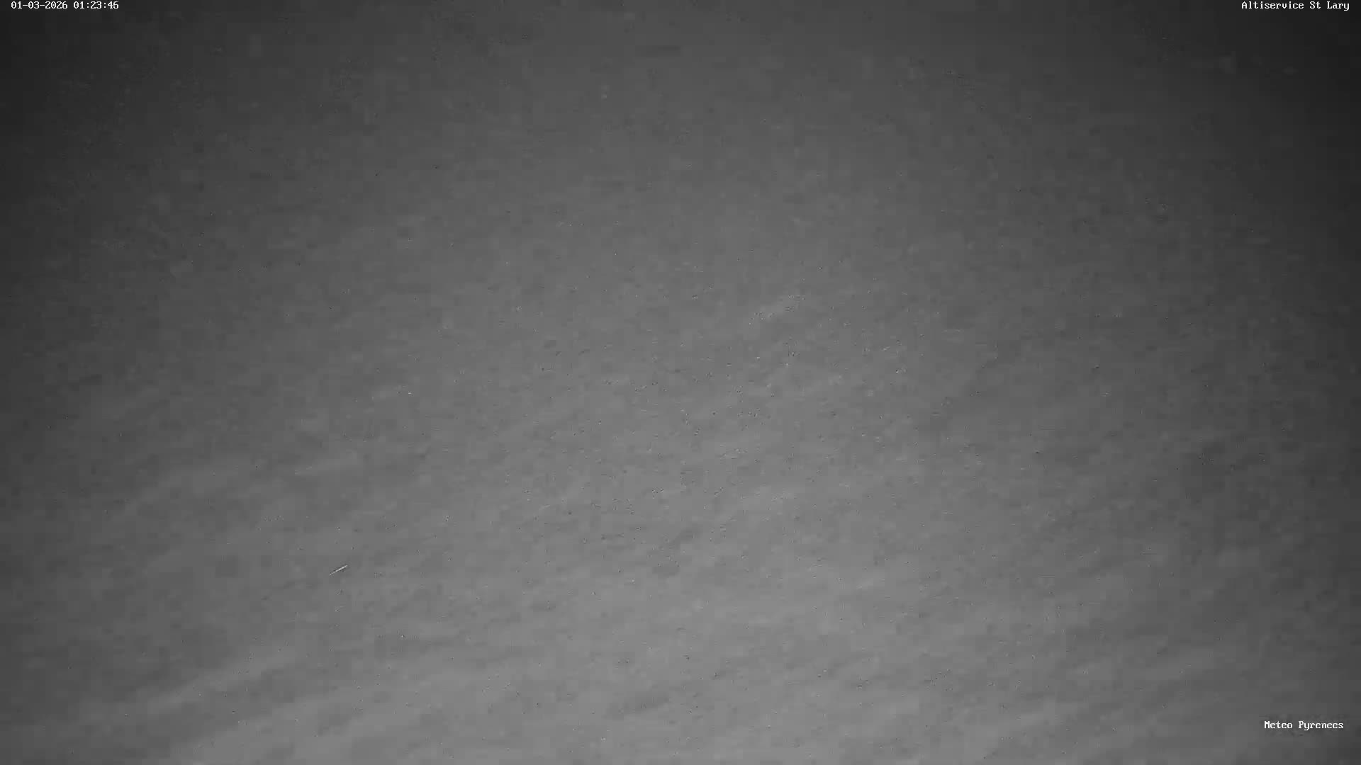 Saint-Lary-Soulan Village Skyline & Pla d'Adet Ski Slopes Live Cam - Bagnères-de-Bigorre, Hautes-Pyrénées, Occitanie, France