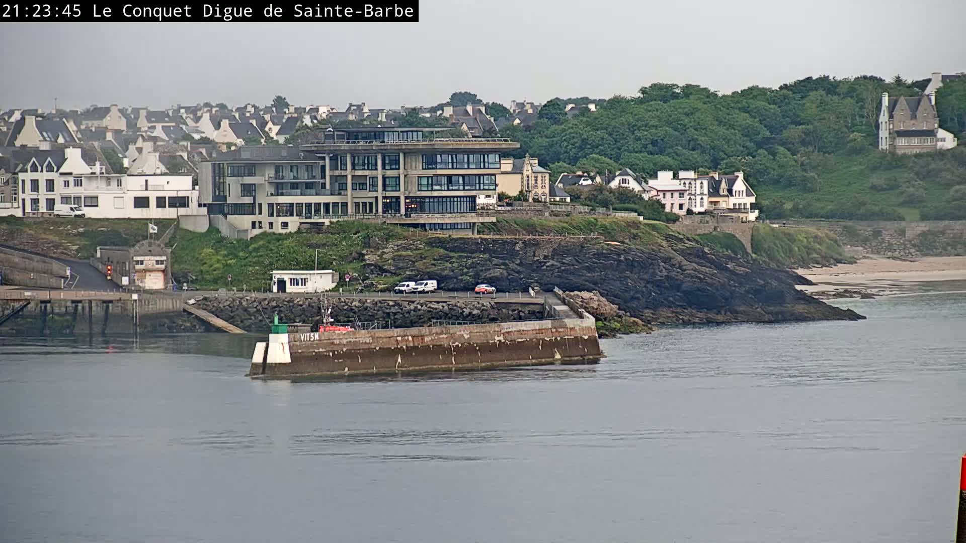 Le Conquet Village & Marine Skyline Live Cam - Brest, Finistère, Bretagne, France