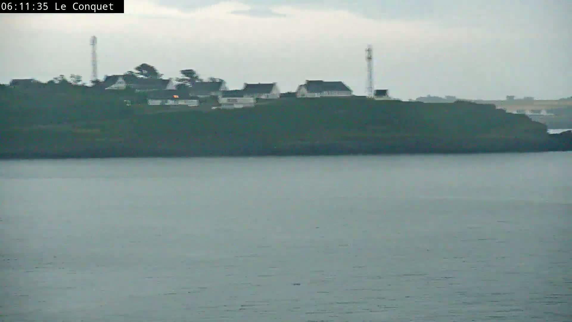 Le Conquet Village & Marine Skyline Live Cam - Brest, Finistère, Bretagne, France