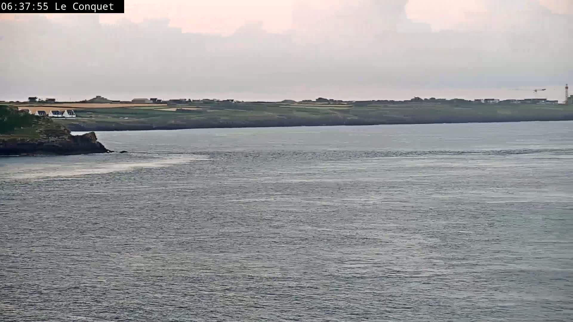 Le Conquet Village & Marine Skyline Live Cam - Brest, Finistère, Bretagne, France
