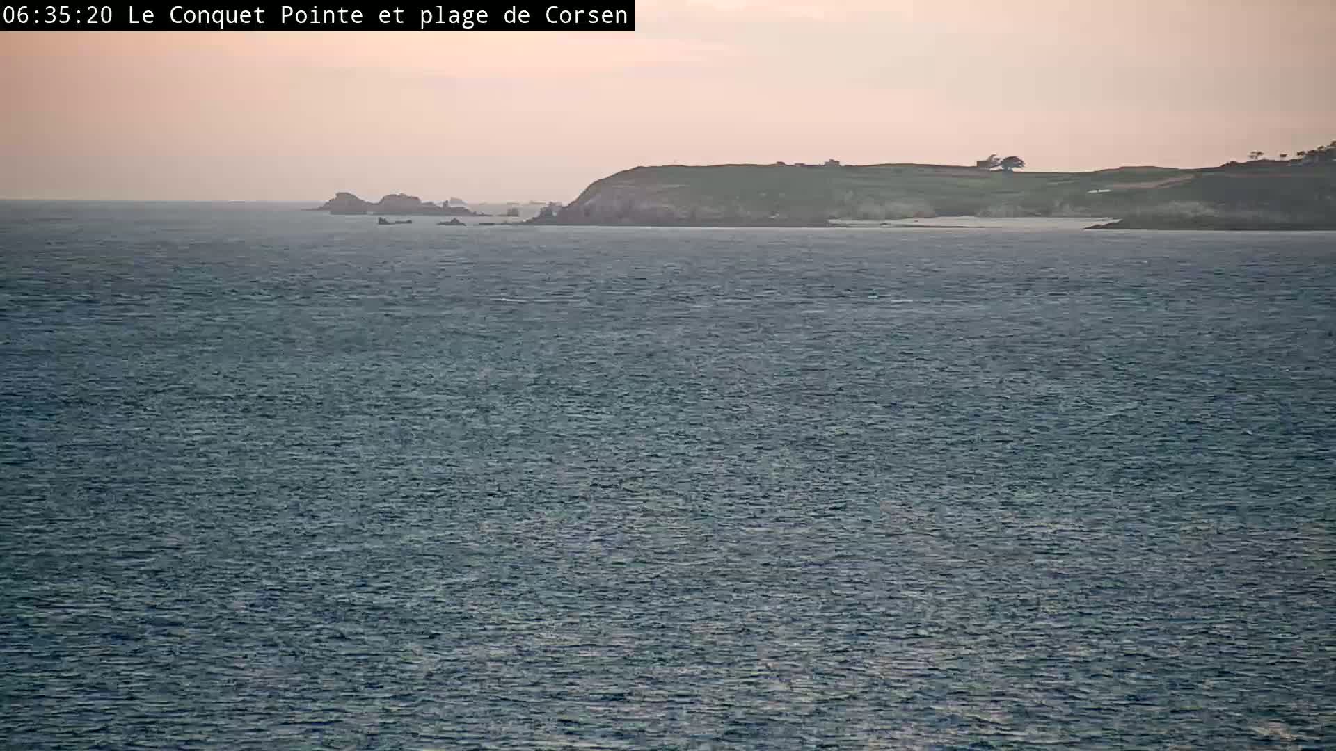 Le Conquet Village & Marine Skyline Live Cam - Brest, Finistère, Bretagne, France