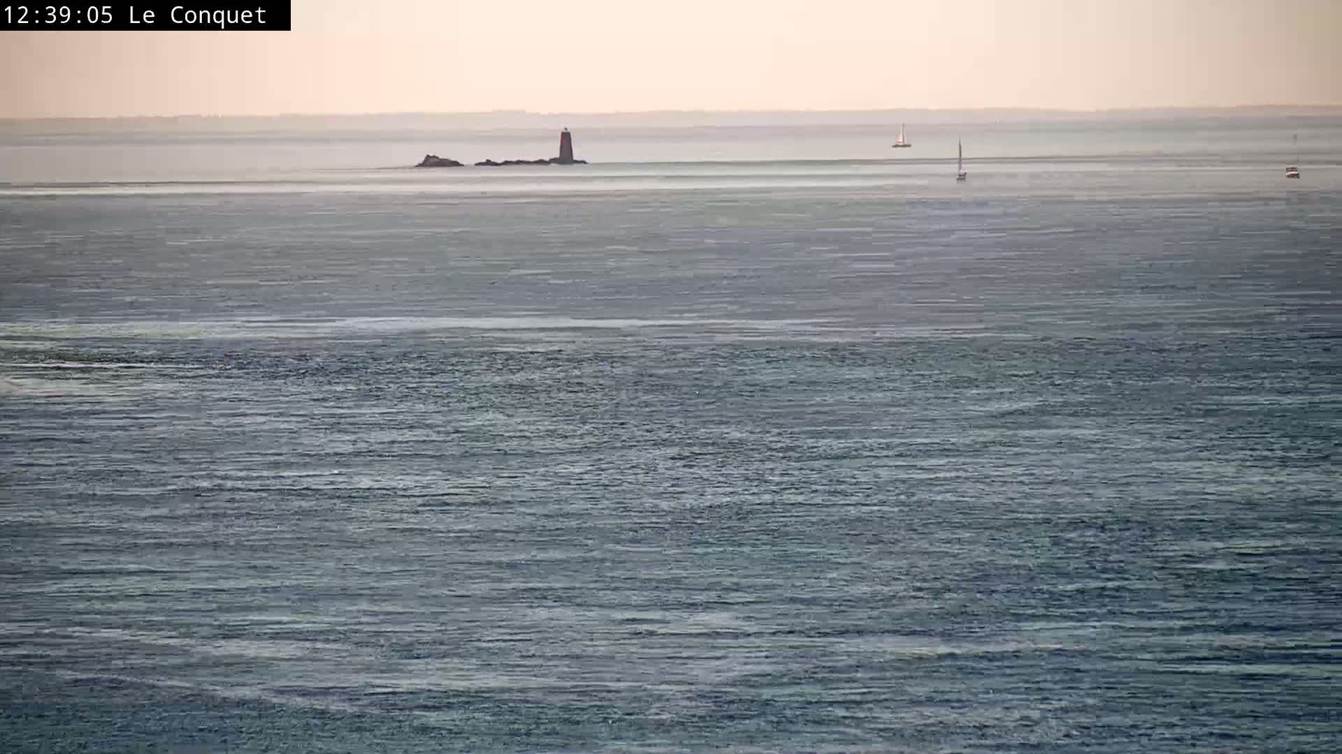 Le Conquet Village & Marine Skyline Live Cam - Brest, Finistère, Bretagne, France