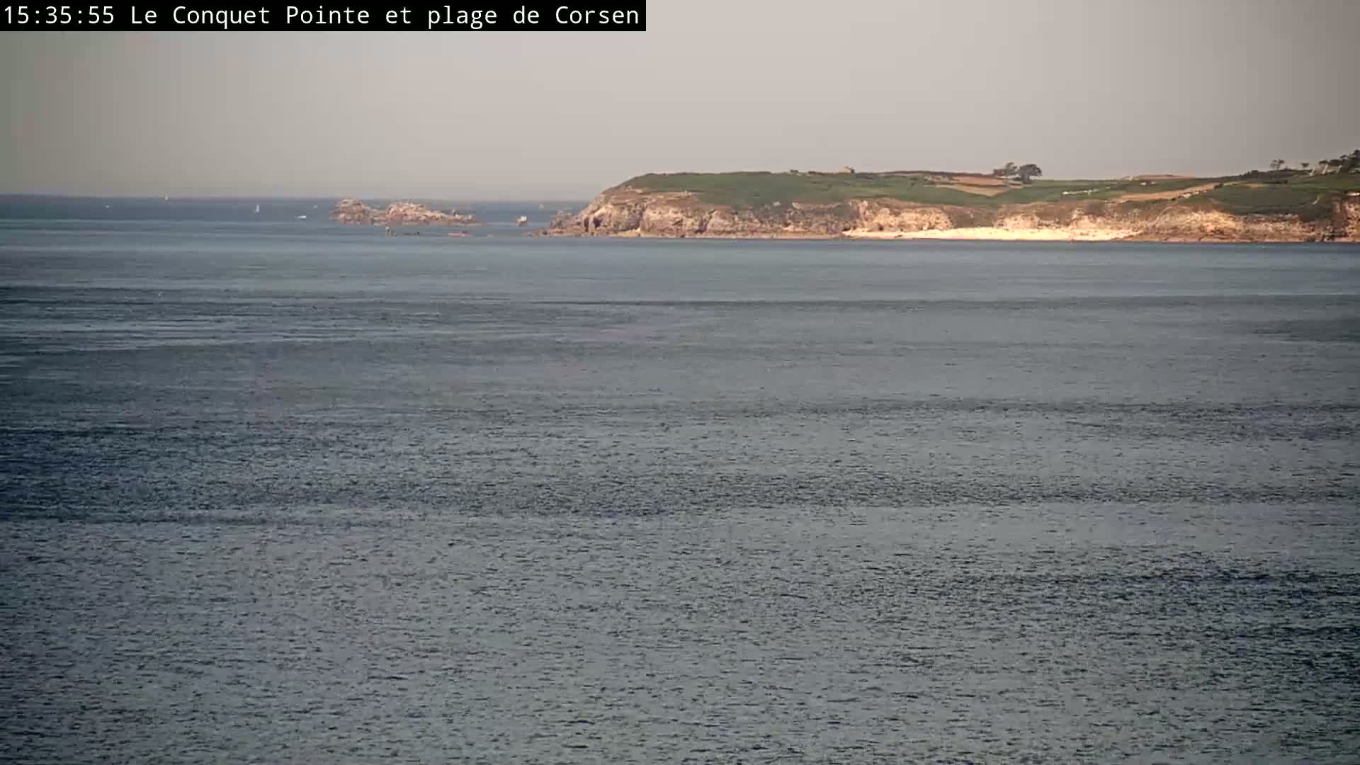 Le Conquet Village & Marine Skyline Live Cam - Brest, Finistère, Bretagne, France