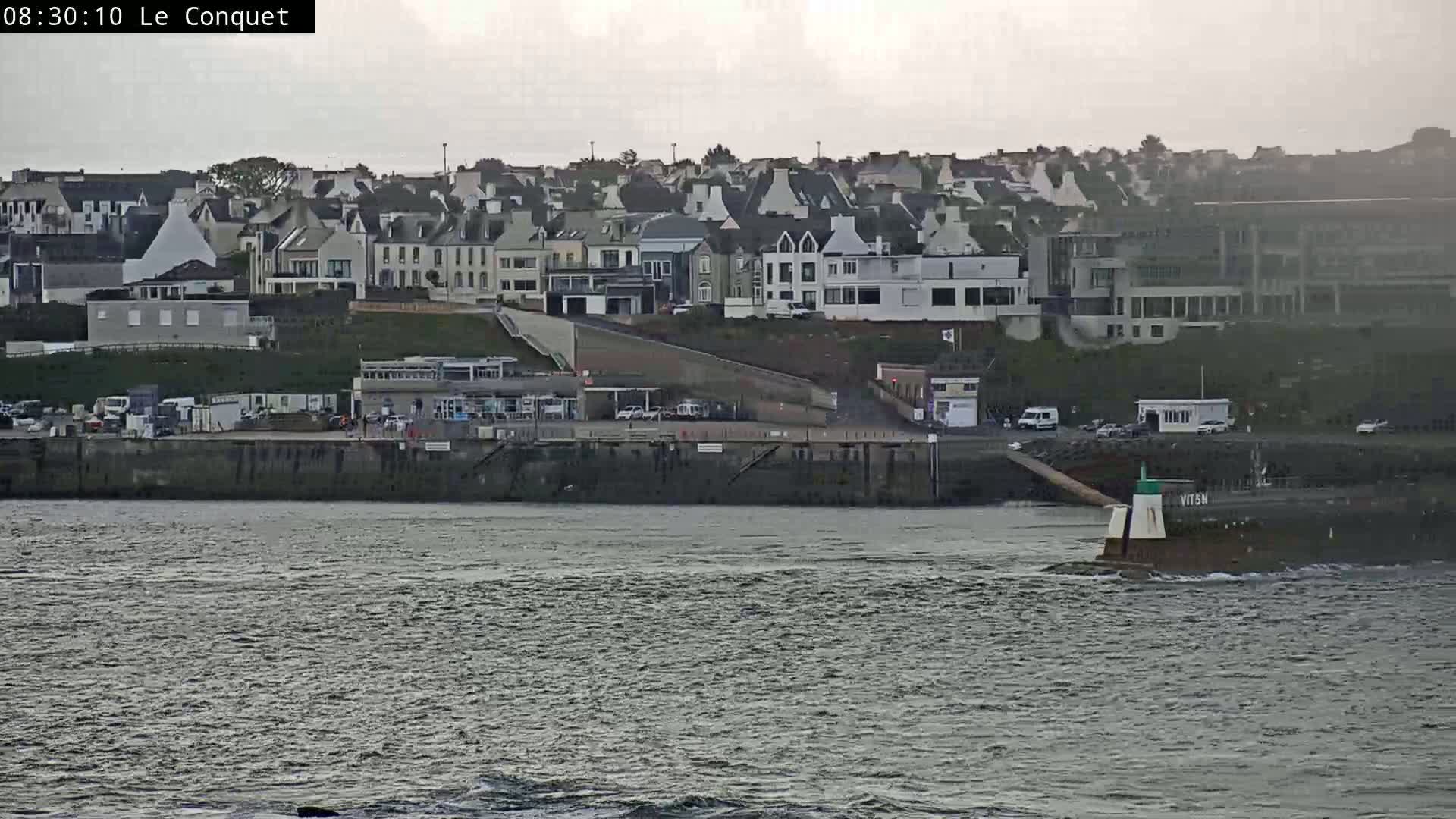 Le Conquet Village & Marine Skyline Live Cam - Brest, Finistère, Bretagne, France