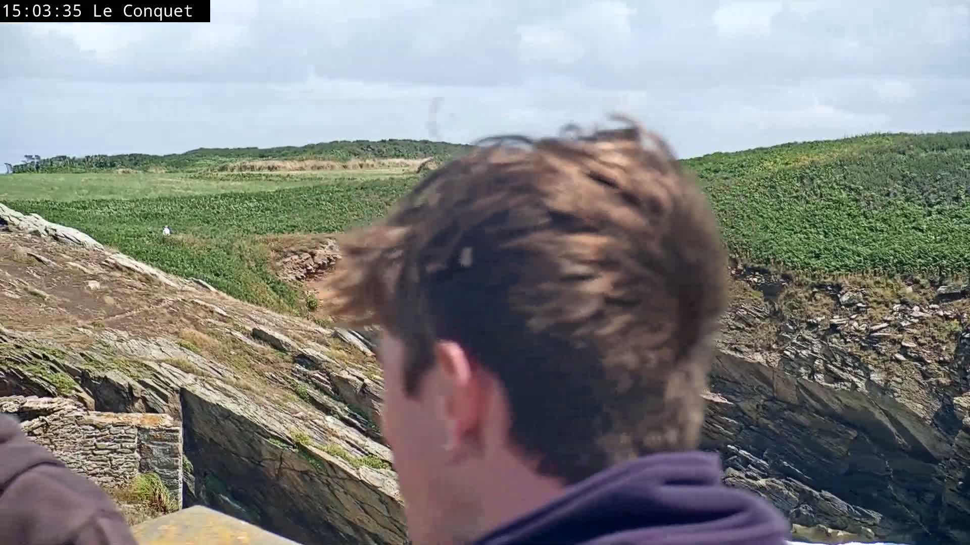 Le Conquet Village & Marine Skyline Live Cam - Brest, Finistère, Bretagne, France