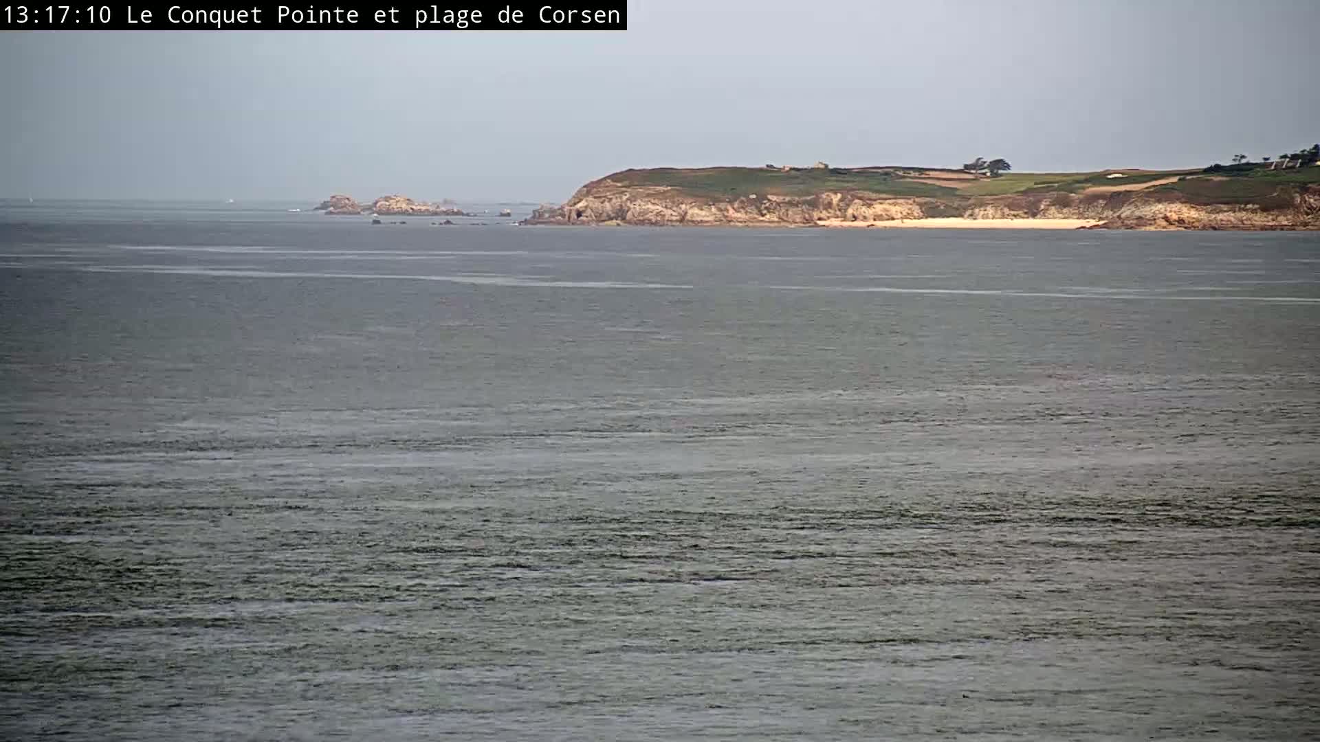 Le Conquet Village & Marine Skyline Live Cam - Brest, Finistère, Bretagne, France