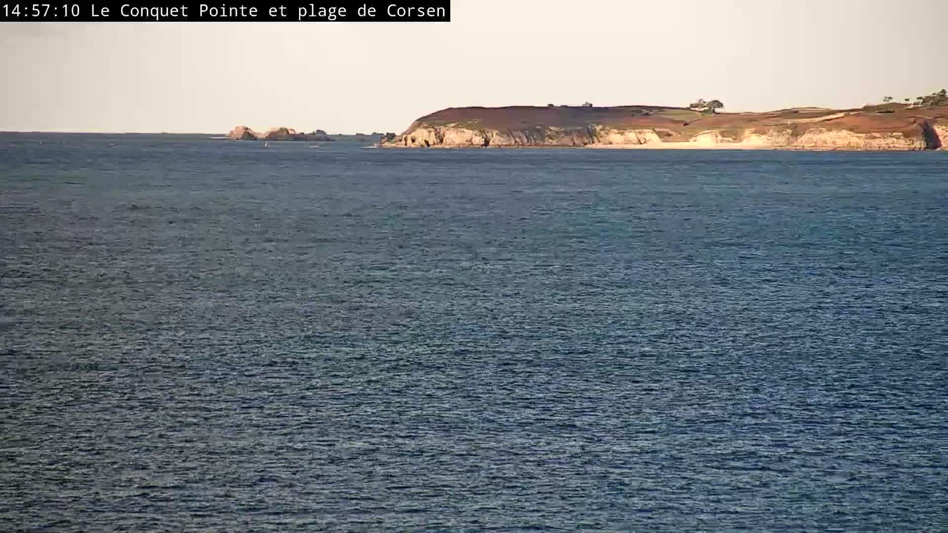 Le Conquet Village & Marine Skyline Live Cam - Brest, Finistère, Bretagne, France