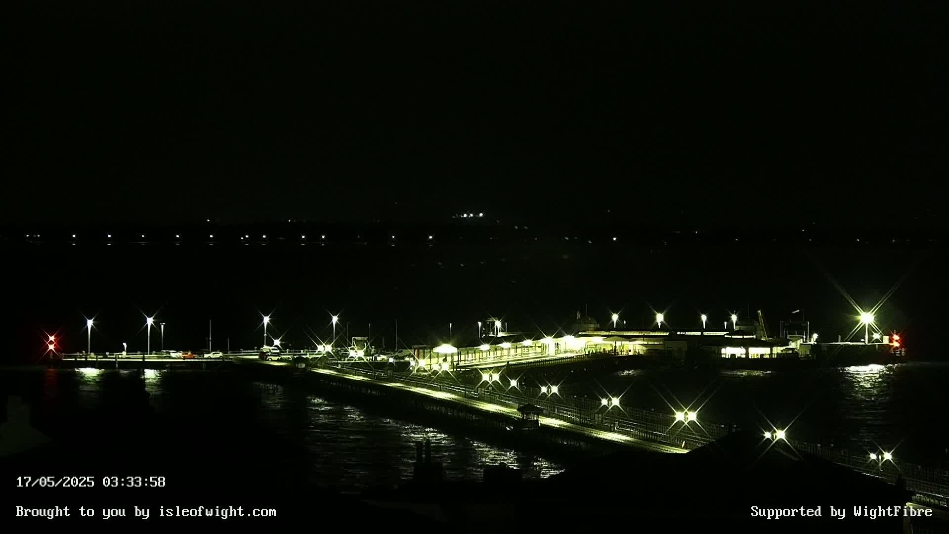 Ryde Pier & Island Line Railway Skyline Live Cam -Isle Of Wight, South East, England, United Kingdom 