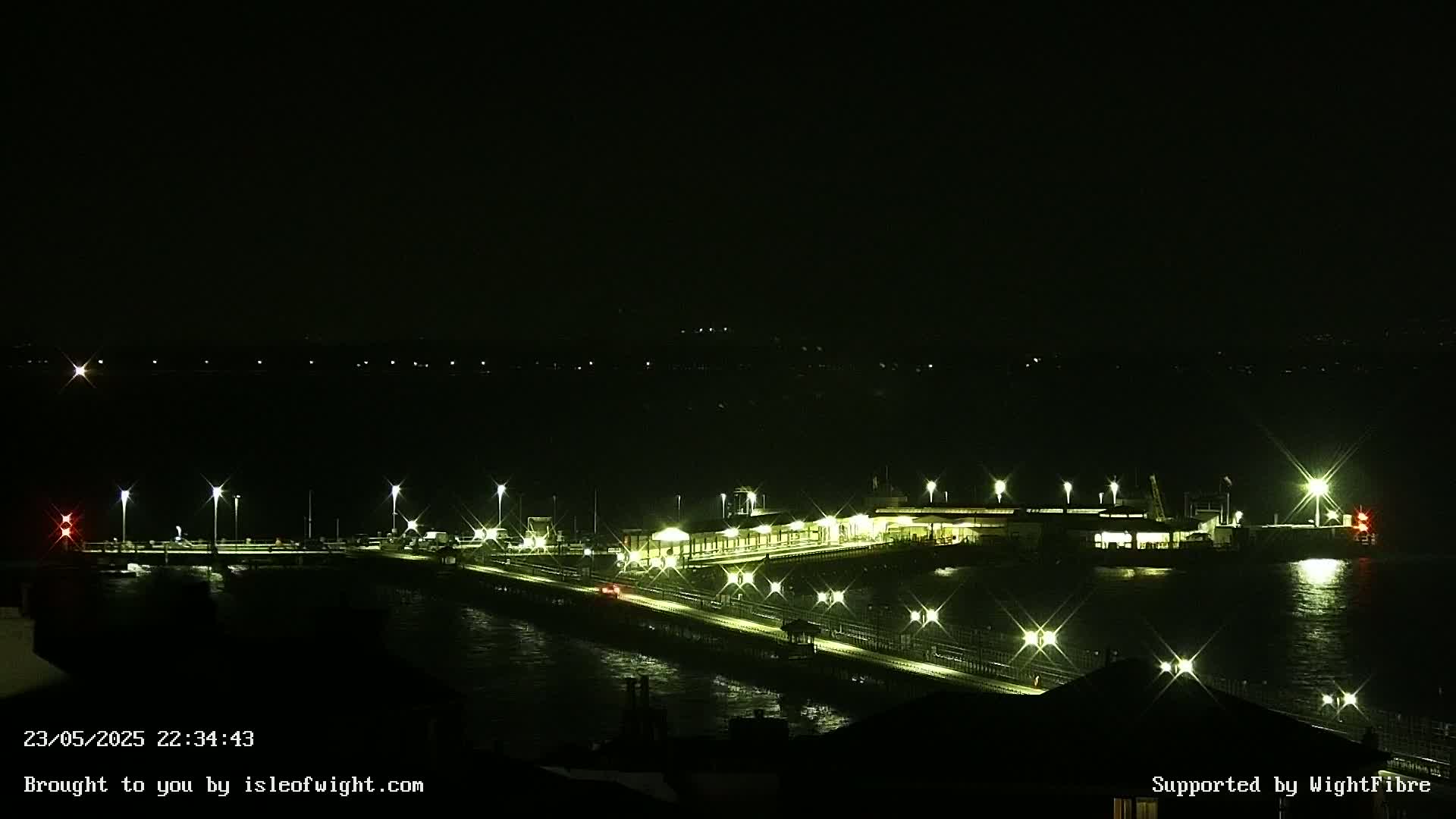 Ryde Pier & Island Line Railway Skyline Live Cam -Isle Of Wight, South East, England, United Kingdom 