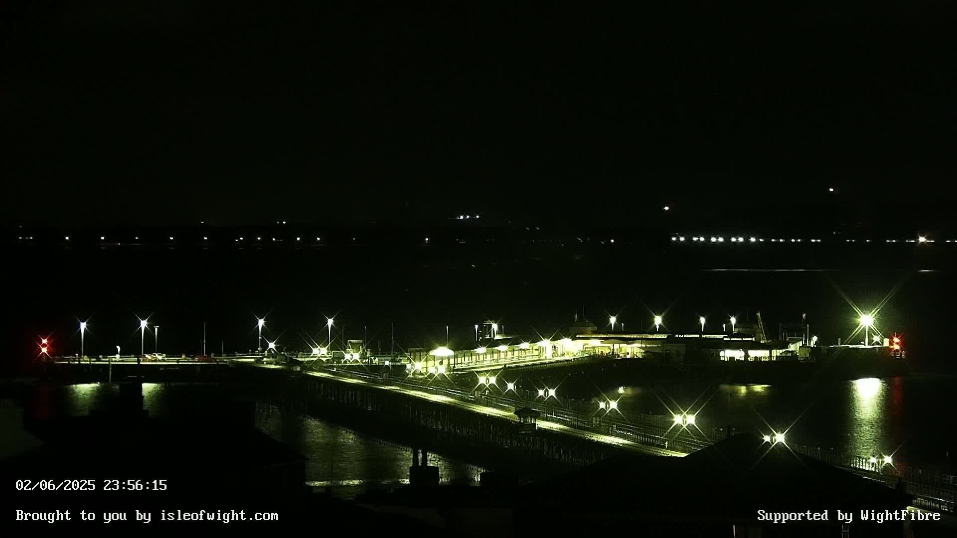 Ryde Pier & Island Line Railway Skyline Live Cam -Isle Of Wight, South East, England, United Kingdom 