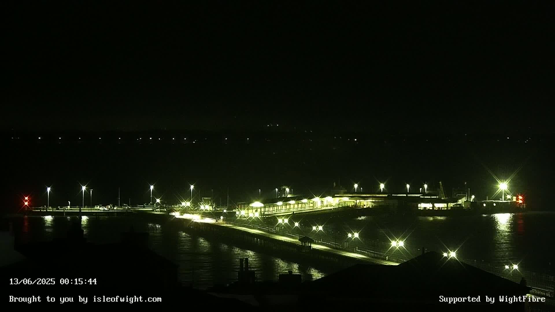 Ryde Pier & Island Line Railway Skyline Live Cam -Isle Of Wight, South East, England, United Kingdom 