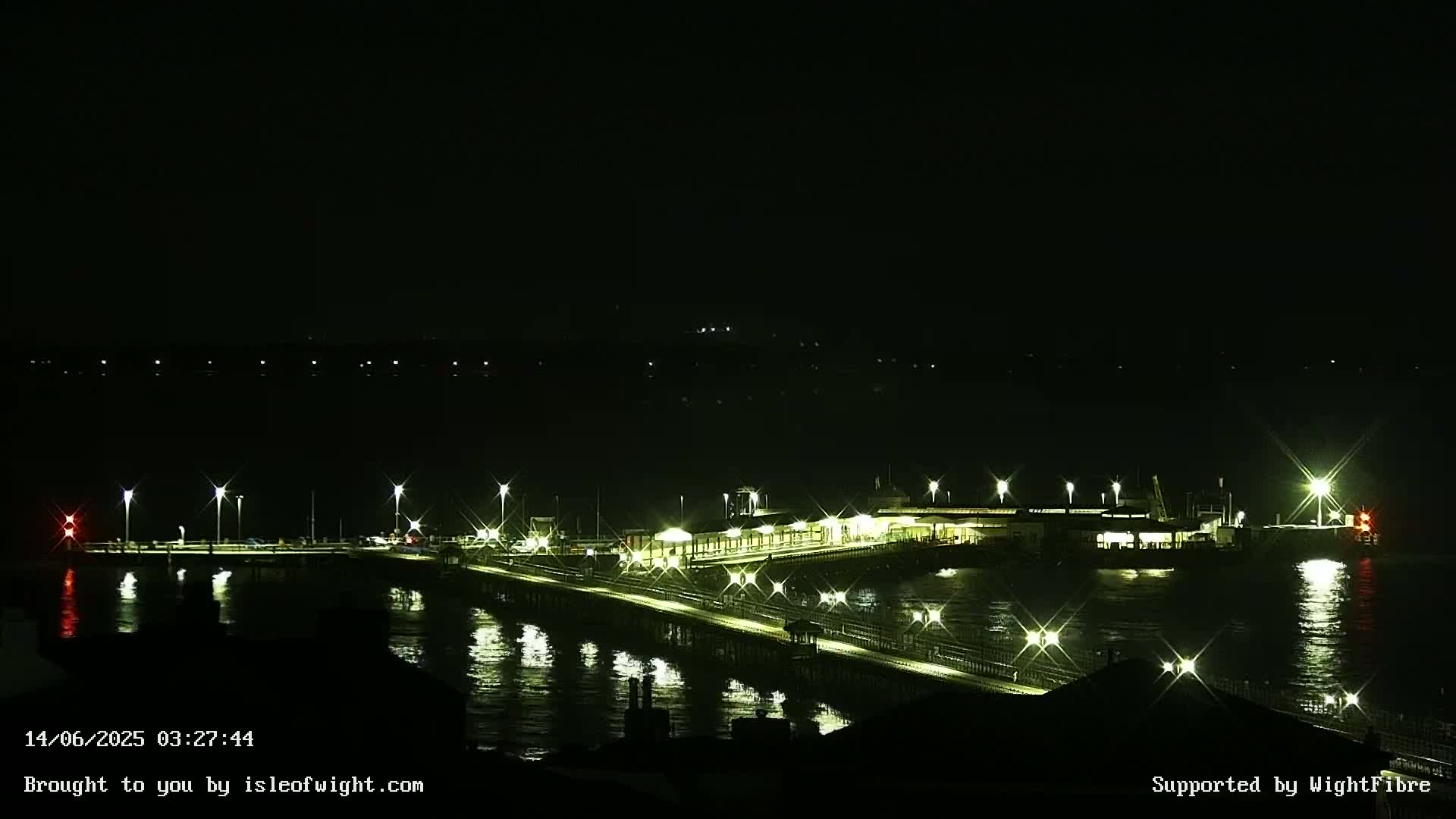 Ryde Pier & Island Line Railway Skyline Live Cam -Isle Of Wight, South East, England, United Kingdom 