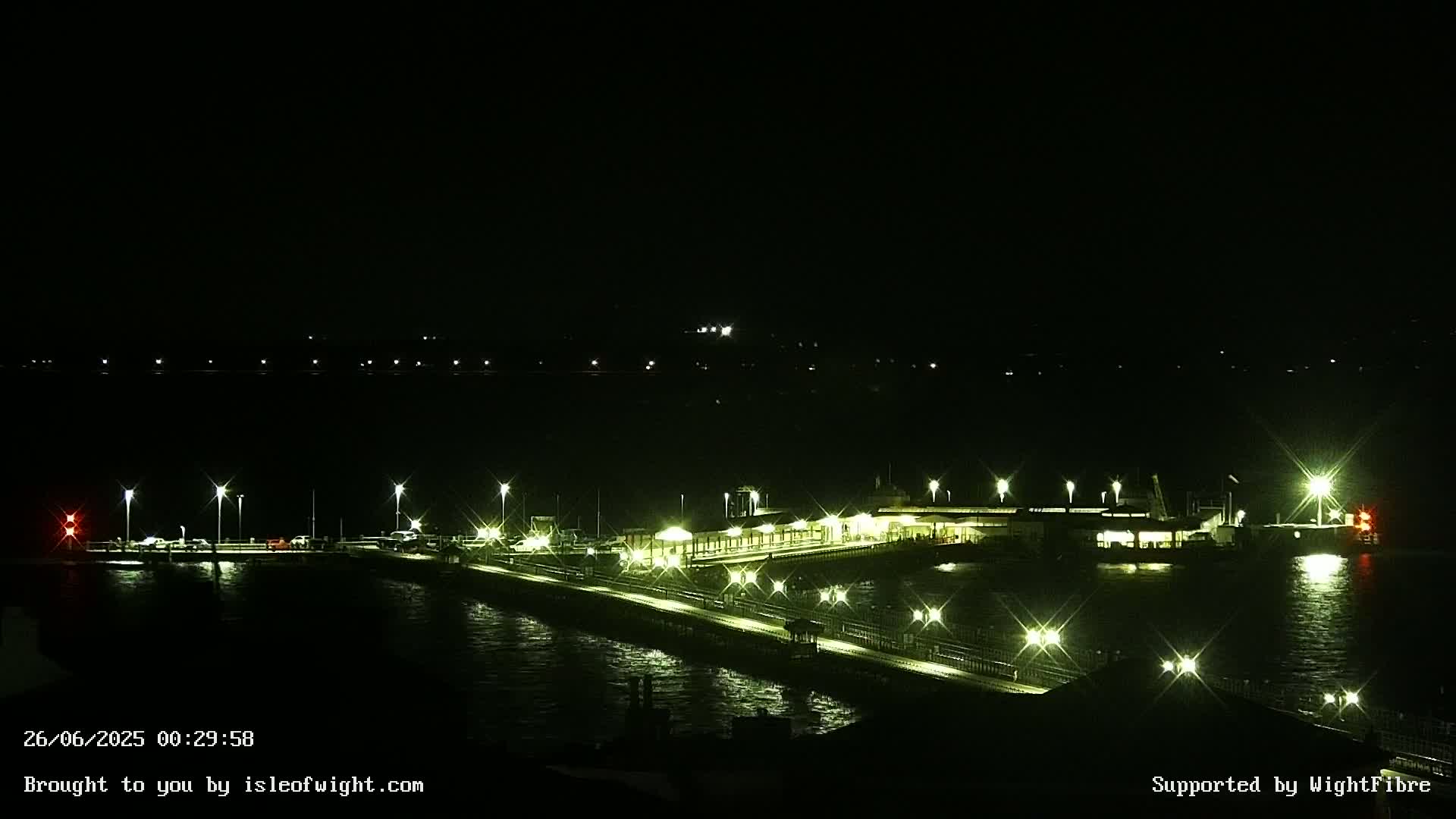 Ryde Pier & Island Line Railway Skyline Live Cam -Isle Of Wight, South East, England, United Kingdom 