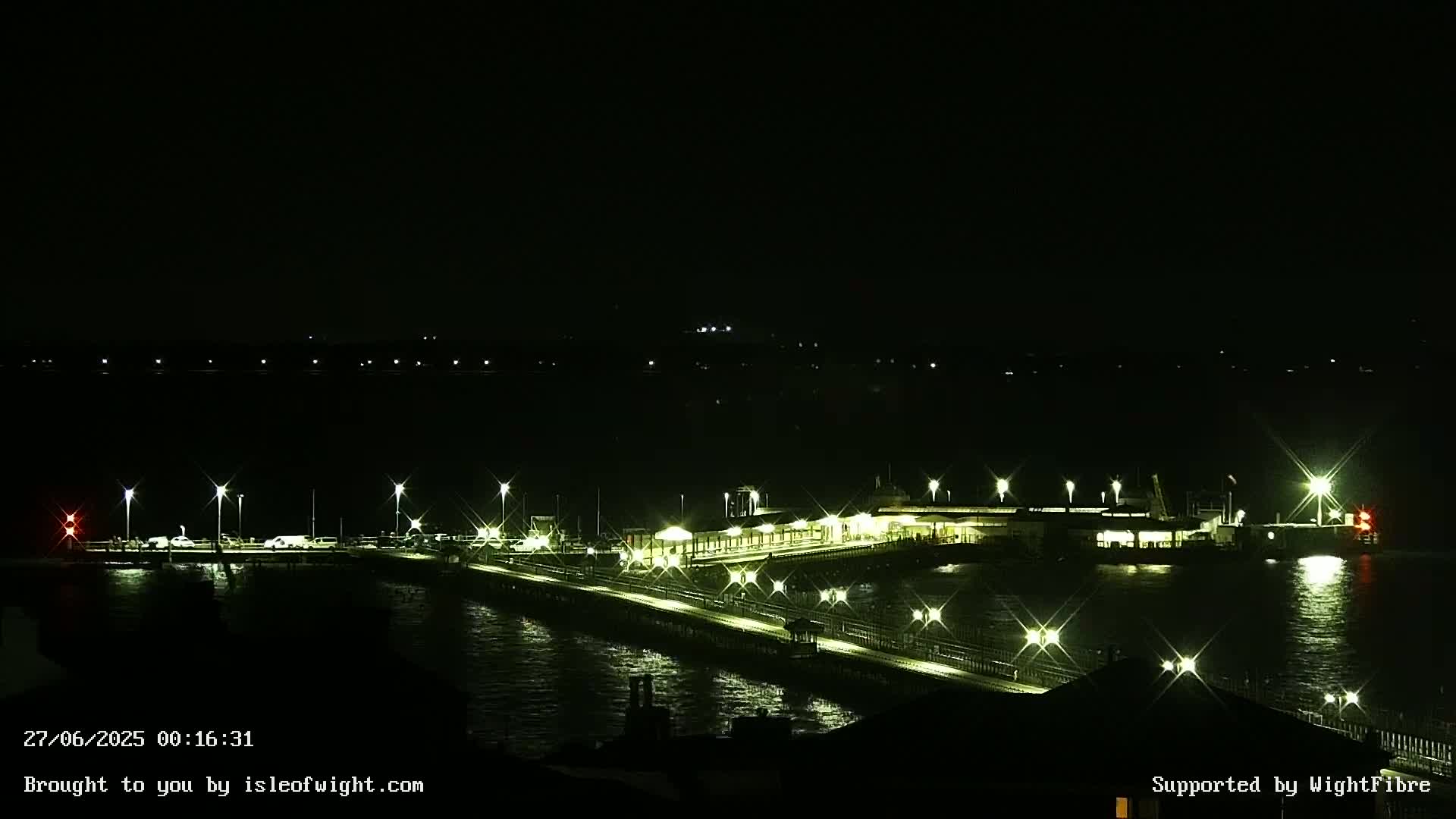 Ryde Pier & Island Line Railway Skyline Live Cam -Isle Of Wight, South East, England, United Kingdom 