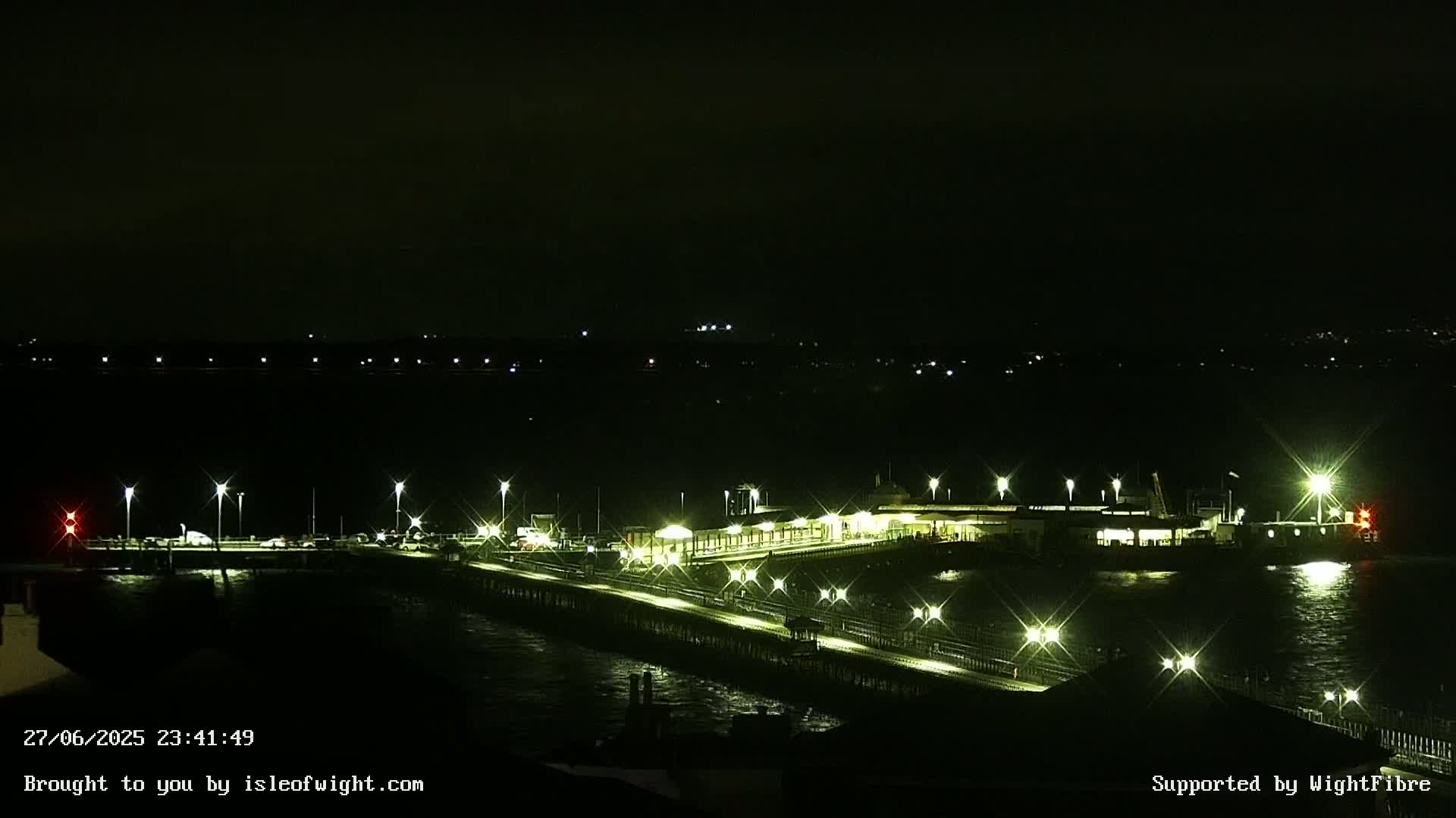 Ryde Pier & Island Line Railway Skyline Live Cam -Isle Of Wight, South East, England, United Kingdom 
