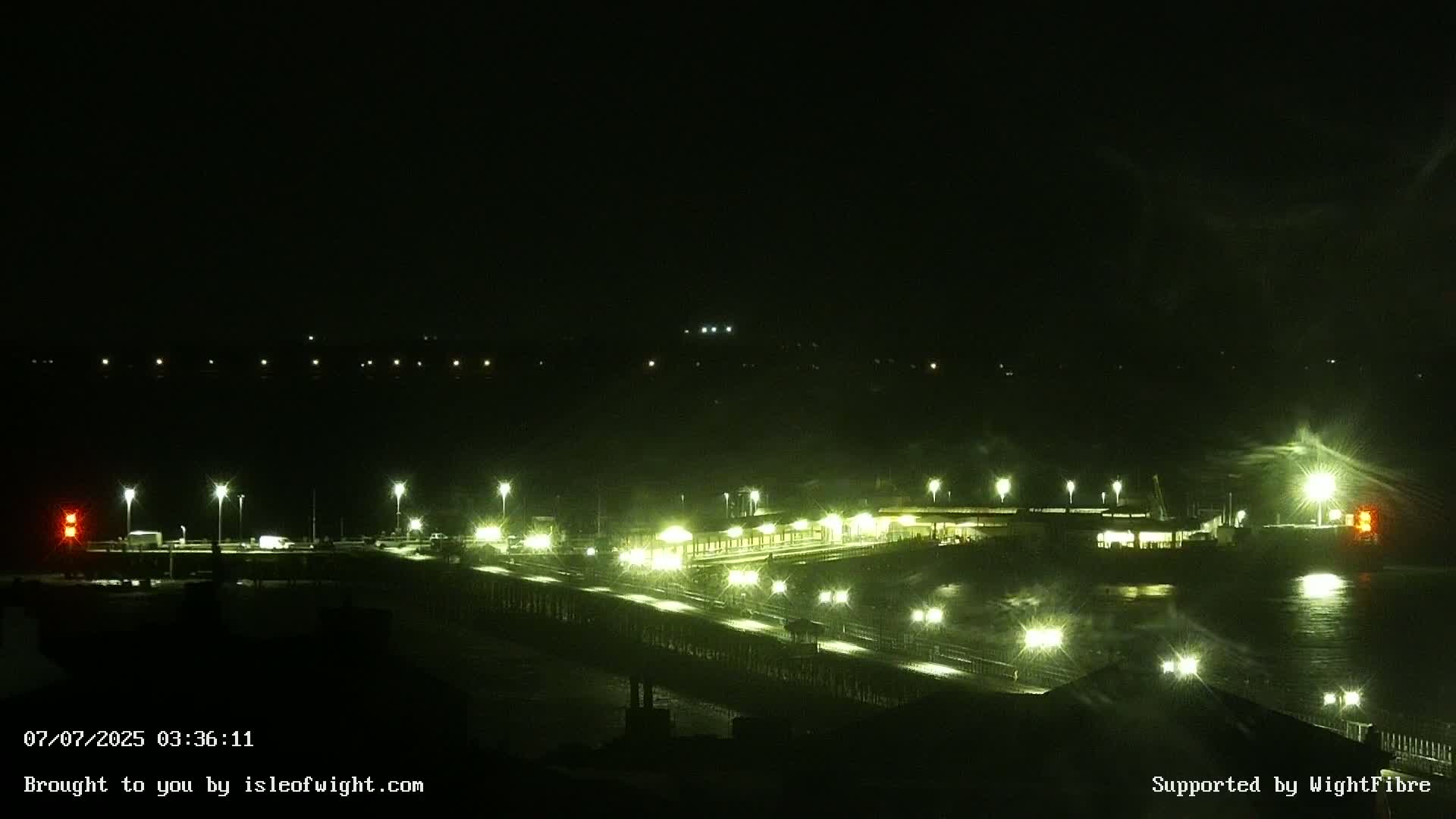 Ryde Pier & Island Line Railway Skyline Live Cam -Isle Of Wight, South East, England, United Kingdom 