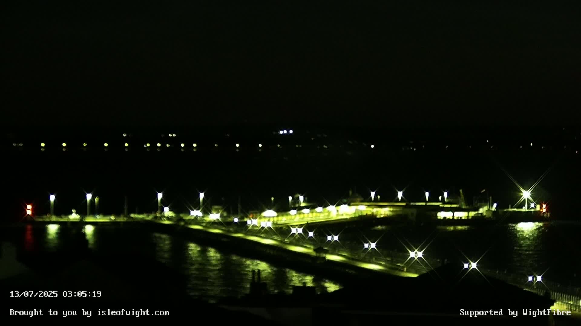 Ryde Pier & Island Line Railway Skyline Live Cam -Isle Of Wight, South East, England, United Kingdom 