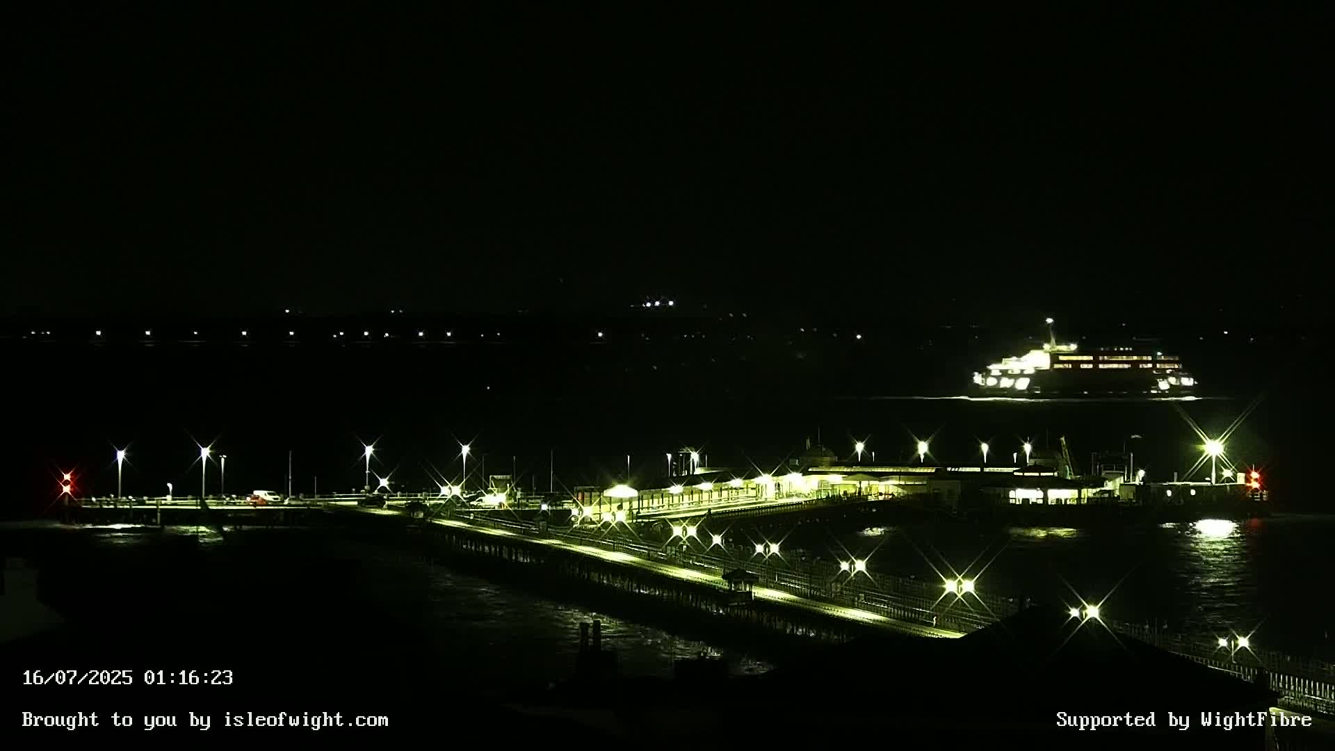 Ryde Pier & Island Line Railway Skyline Live Cam -Isle Of Wight, South East, England, United Kingdom 
