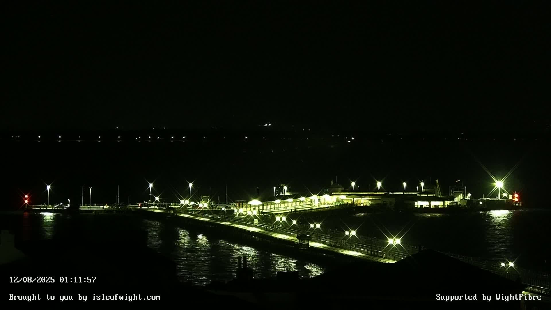 Ryde Pier & Island Line Railway Skyline Live Cam -Isle Of Wight, South East, England, United Kingdom 