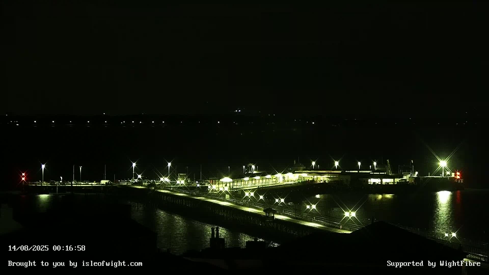 Ryde Pier & Island Line Railway Skyline Live Cam -Isle Of Wight, South East, England, United Kingdom 