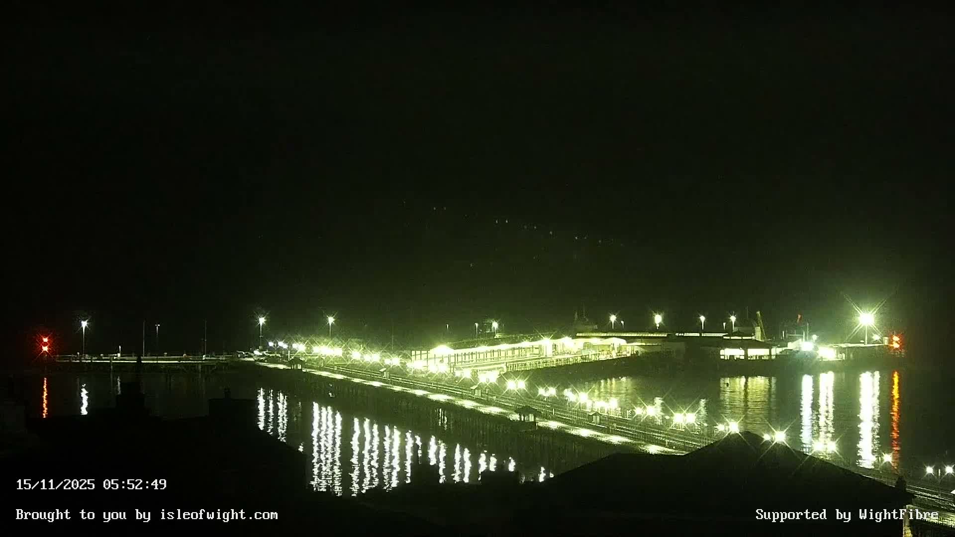 Ryde Pier & Island Line Railway Skyline Live Cam -Isle Of Wight, South East, England, United Kingdom 
