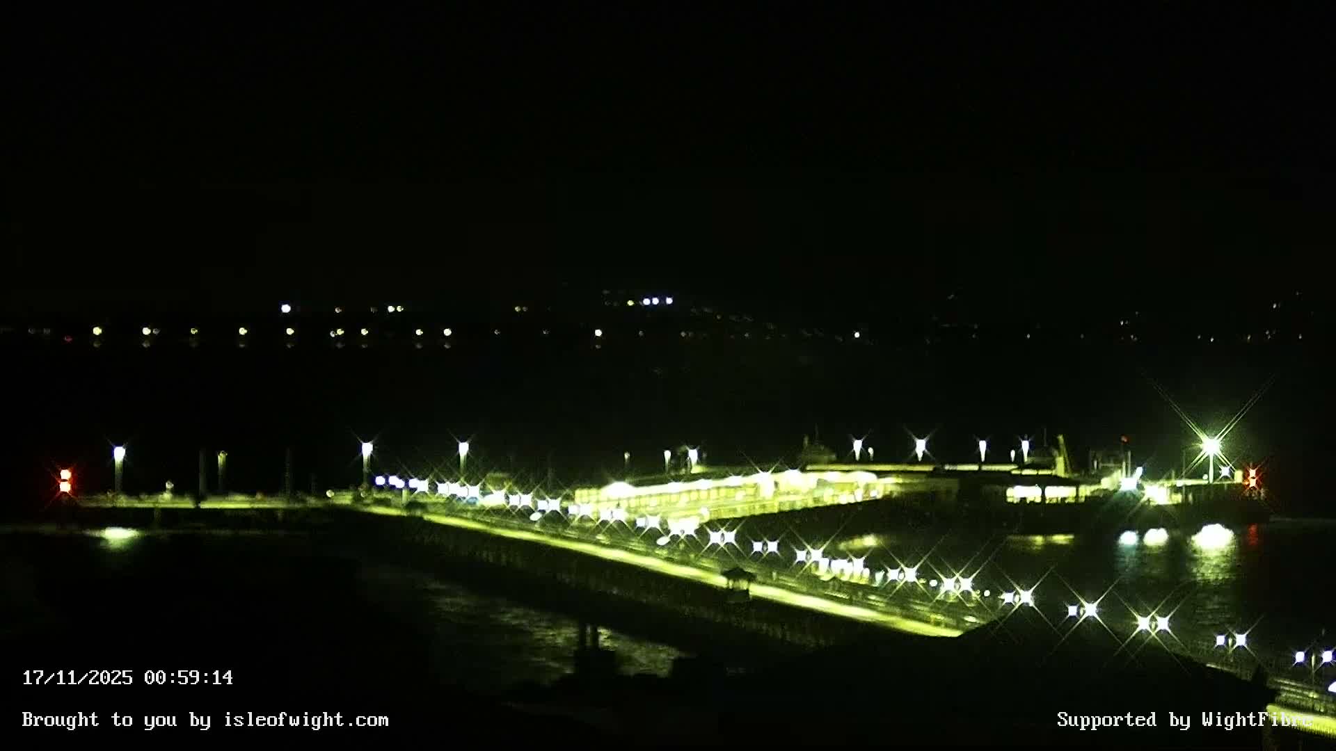 Ryde Pier & Island Line Railway Skyline Live Cam -Isle Of Wight, South East, England, United Kingdom 