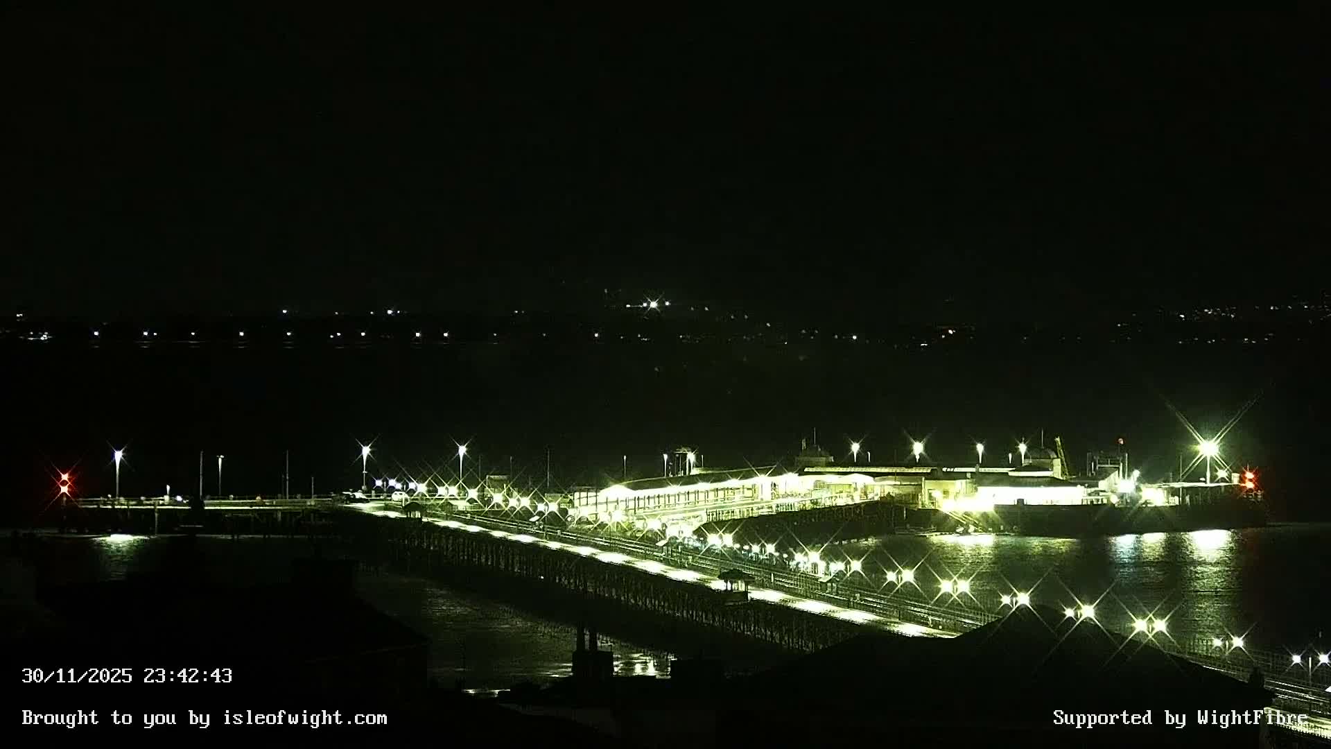 Ryde Pier & Island Line Railway Skyline Live Cam -Isle Of Wight, South East, England, United Kingdom 