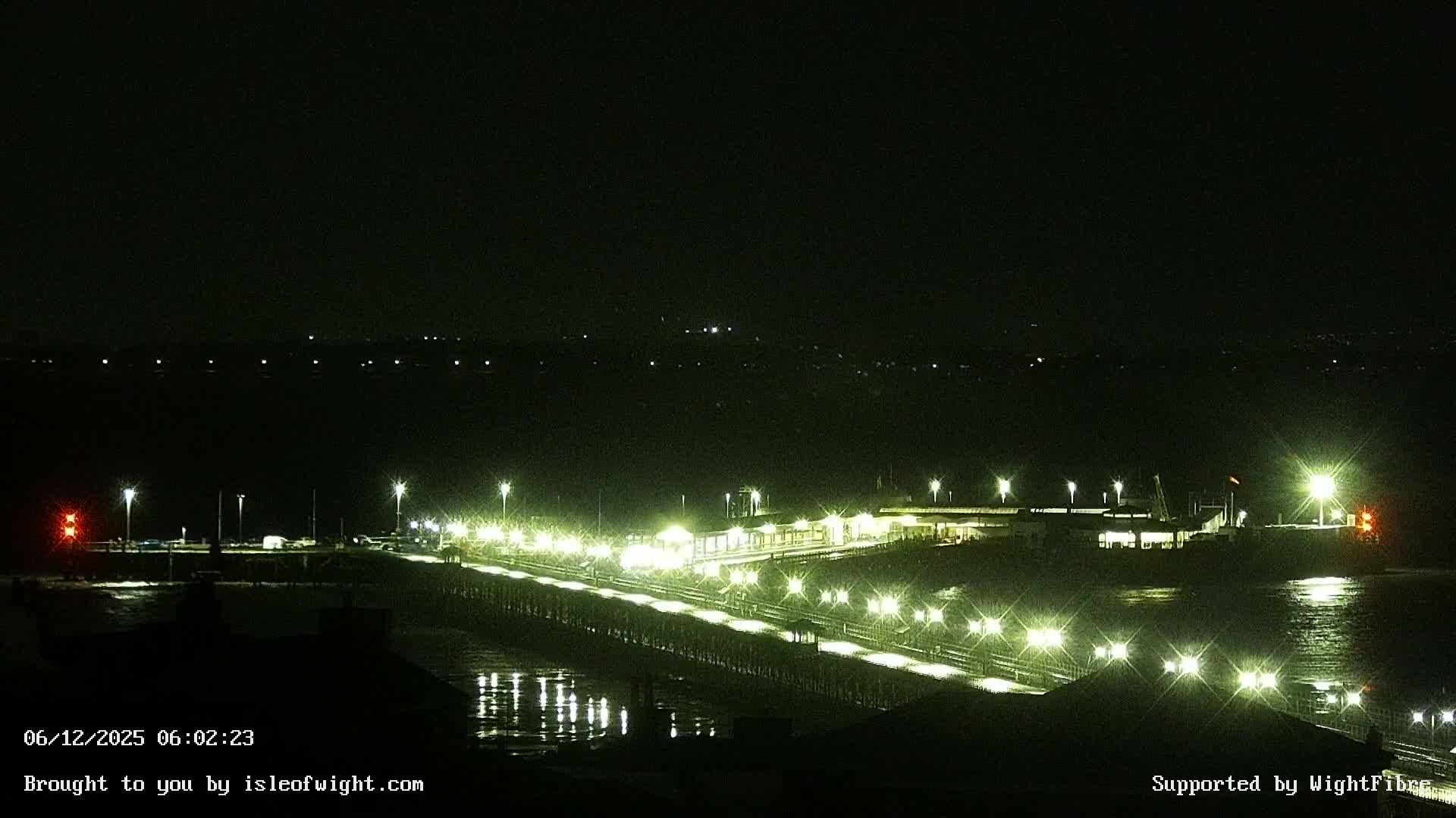 Ryde Pier & Island Line Railway Skyline Live Cam -Isle Of Wight, South East, England, United Kingdom 