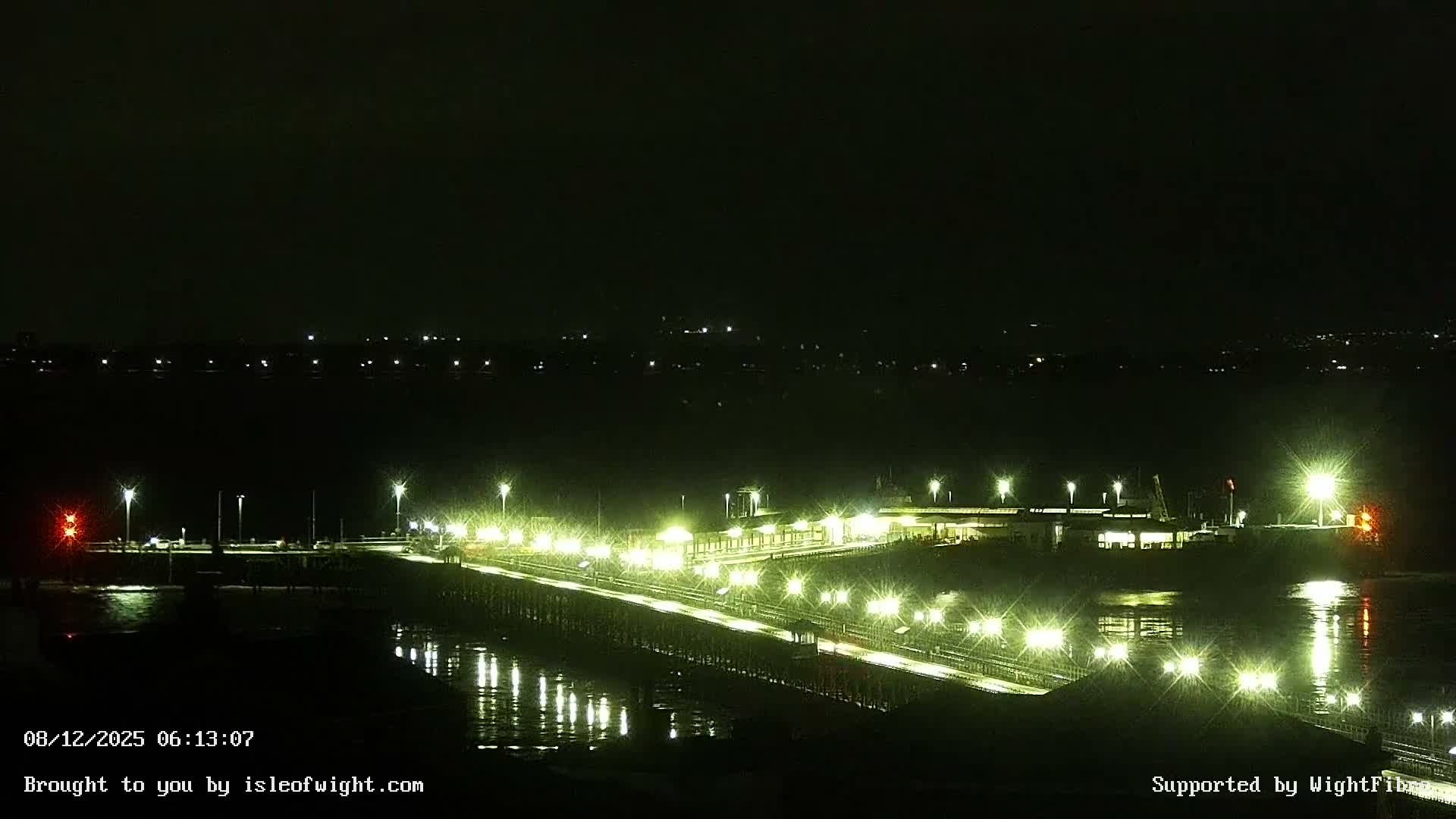 Ryde Pier & Island Line Railway Skyline Live Cam -Isle Of Wight, South East, England, United Kingdom 