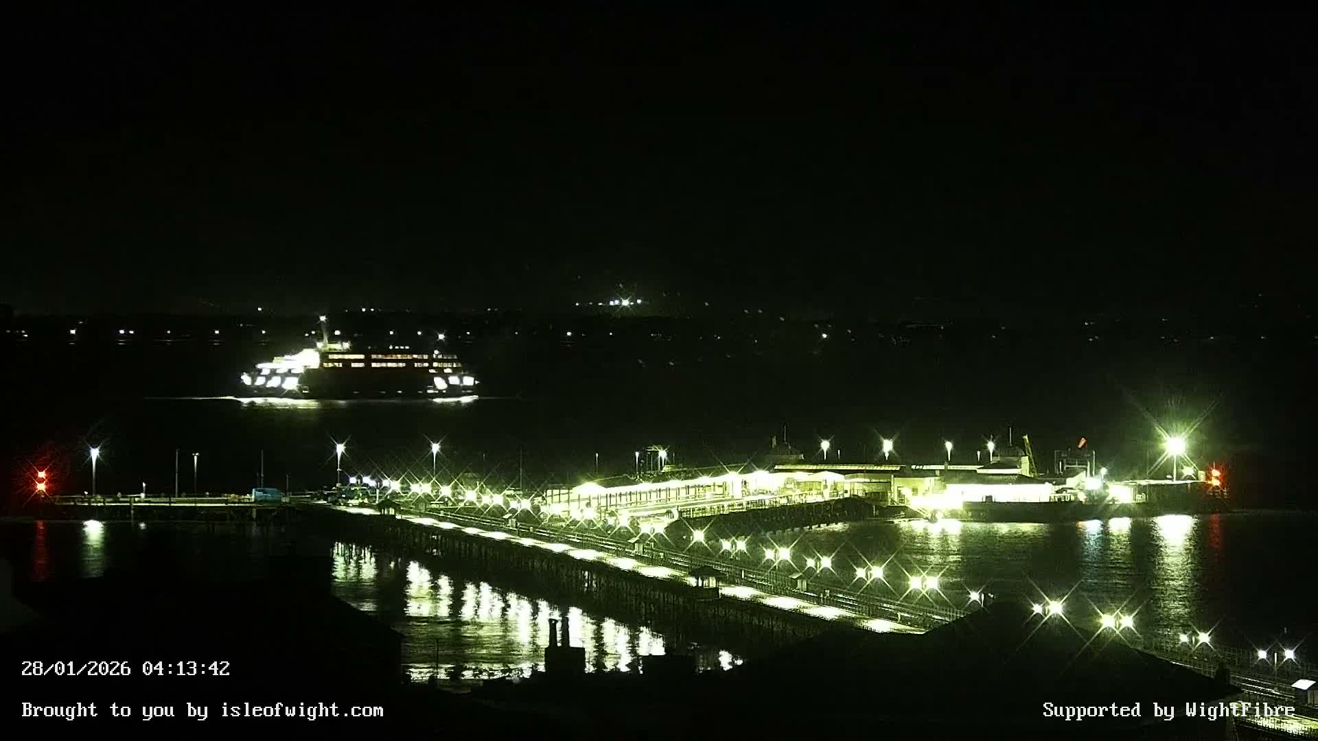 Ryde Pier & Island Line Railway Skyline Live Cam -Isle Of Wight, South East, England, United Kingdom 