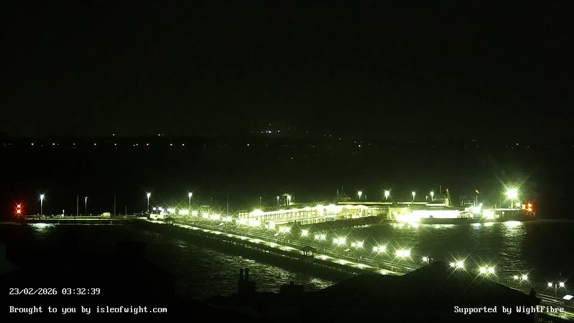 Ryde Pier & Island Line Railway Skyline Live Cam -Isle Of Wight, South East, England, United Kingdom 