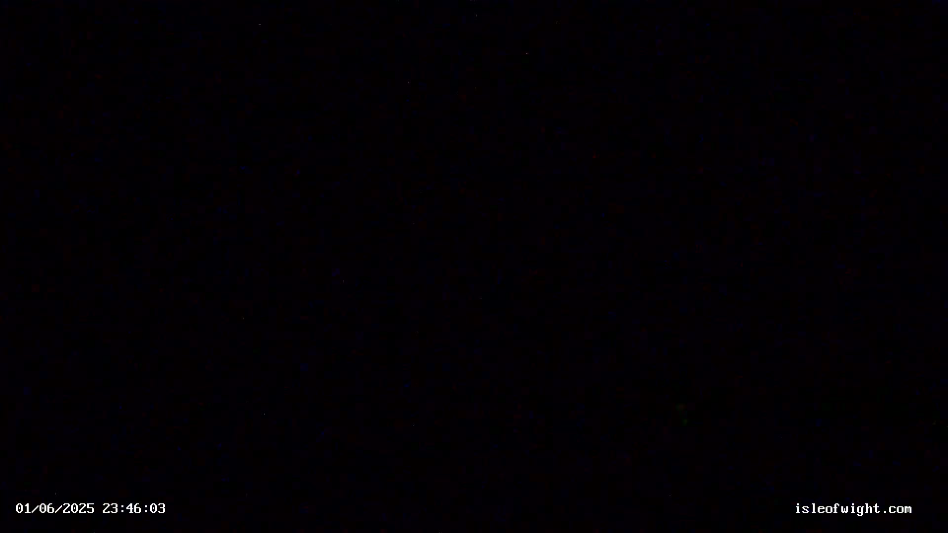 The image is completely black.