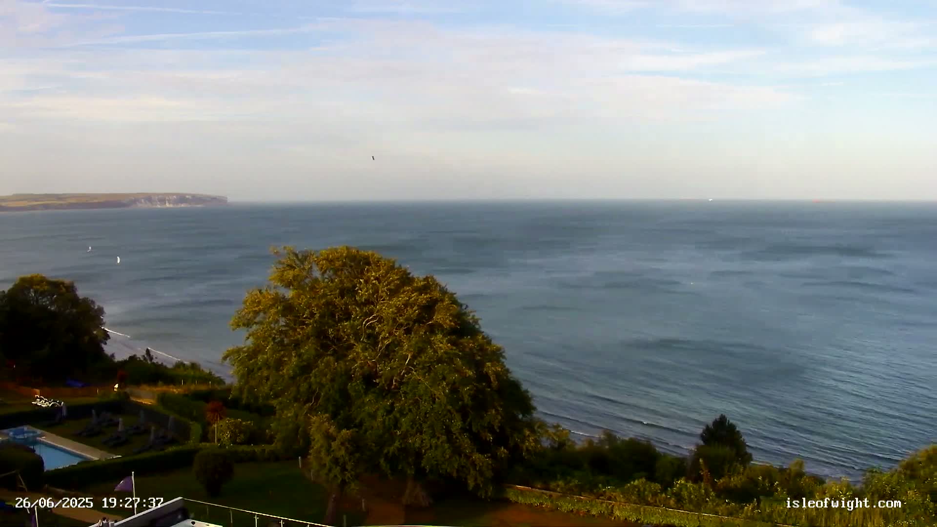 Isle of Wight Luccombe Coast Live Cam - Isle of Wight, South East, England, United Kingdom