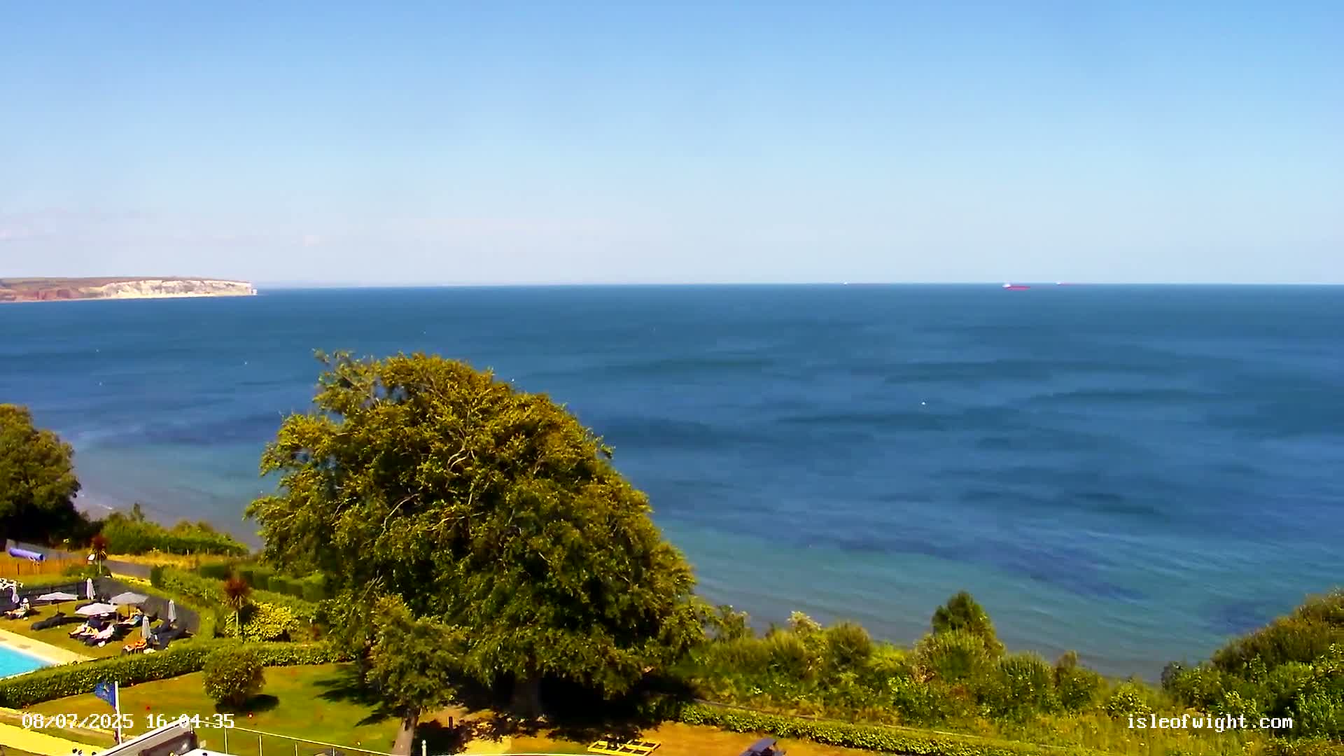 Isle of Wight Luccombe Coast Live Cam - Isle of Wight, South East, England, United Kingdom