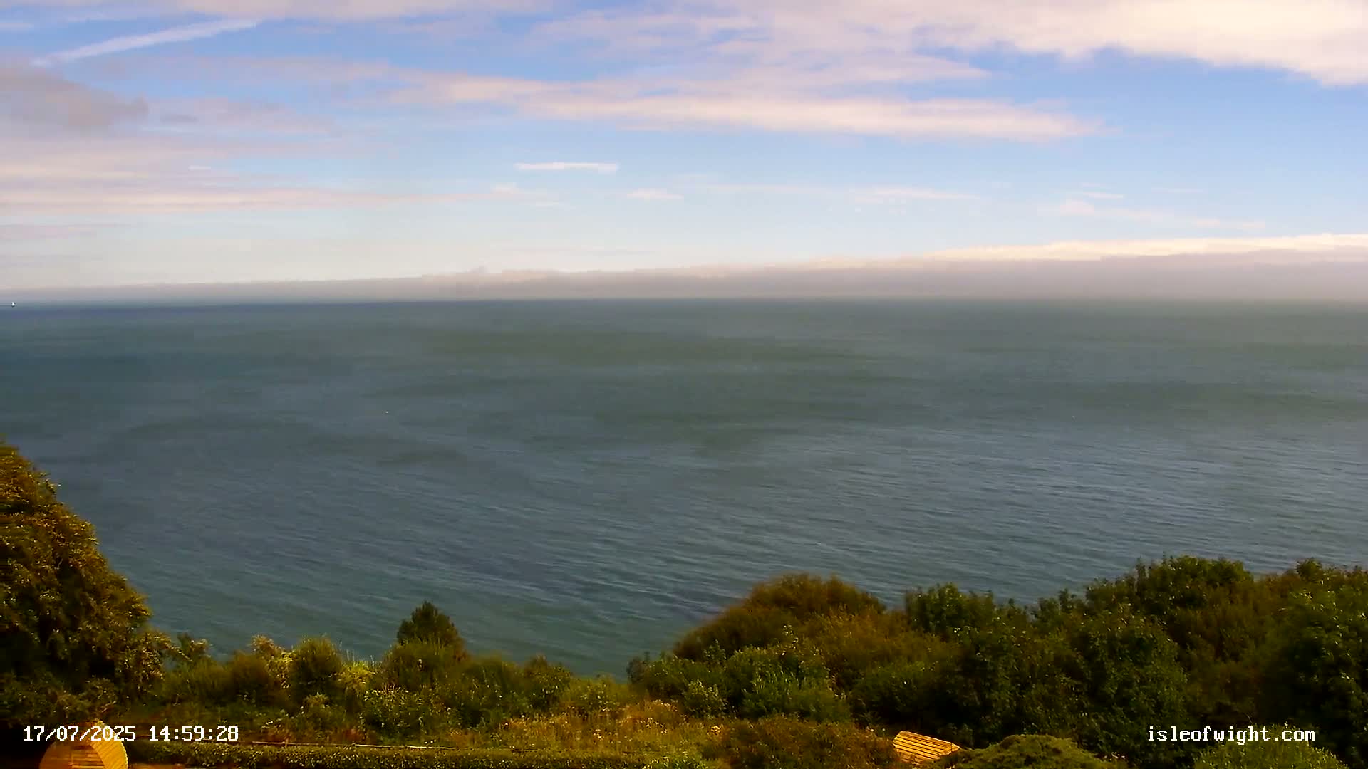 Isle of Wight Luccombe Coast Live Cam - Isle of Wight, South East, England, United Kingdom