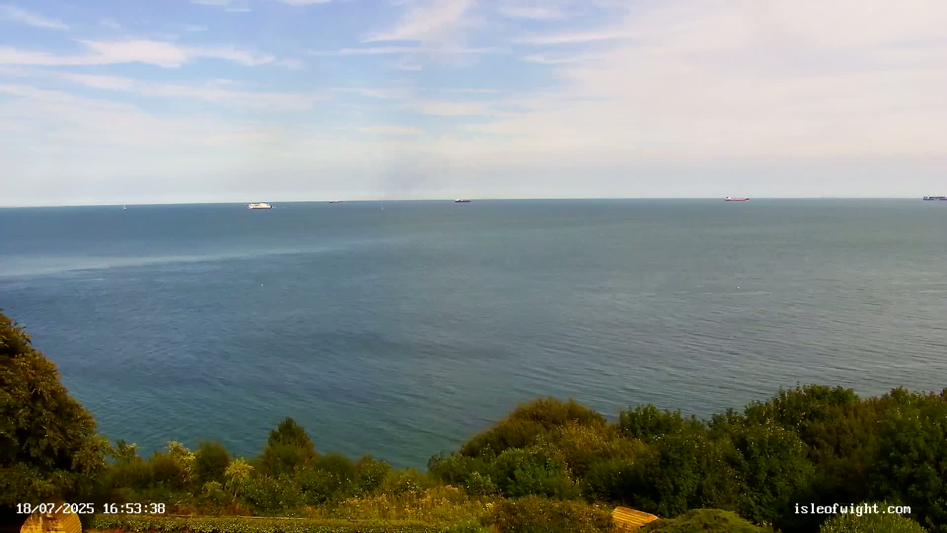 Isle of Wight Luccombe Coast Live Cam - Isle of Wight, South East, England, United Kingdom