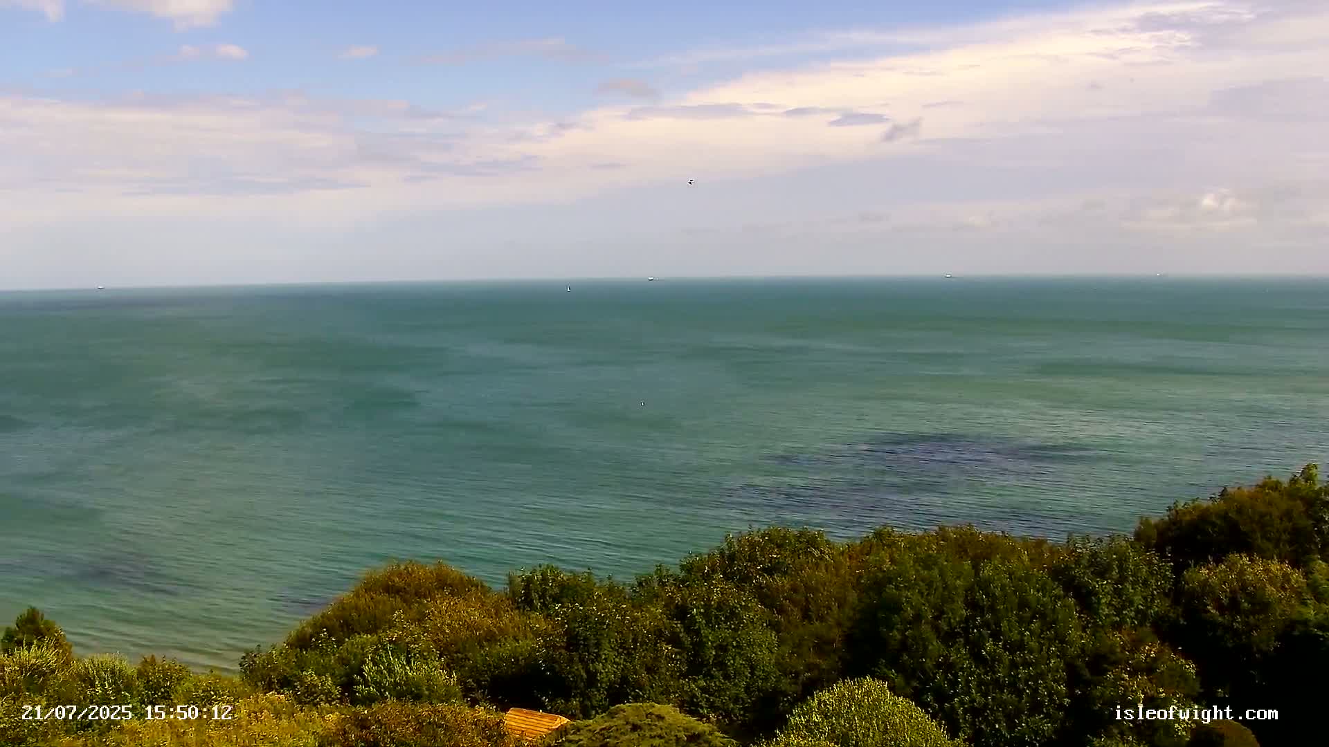 Isle of Wight Luccombe Coast Live Cam - Isle of Wight, South East, England, United Kingdom