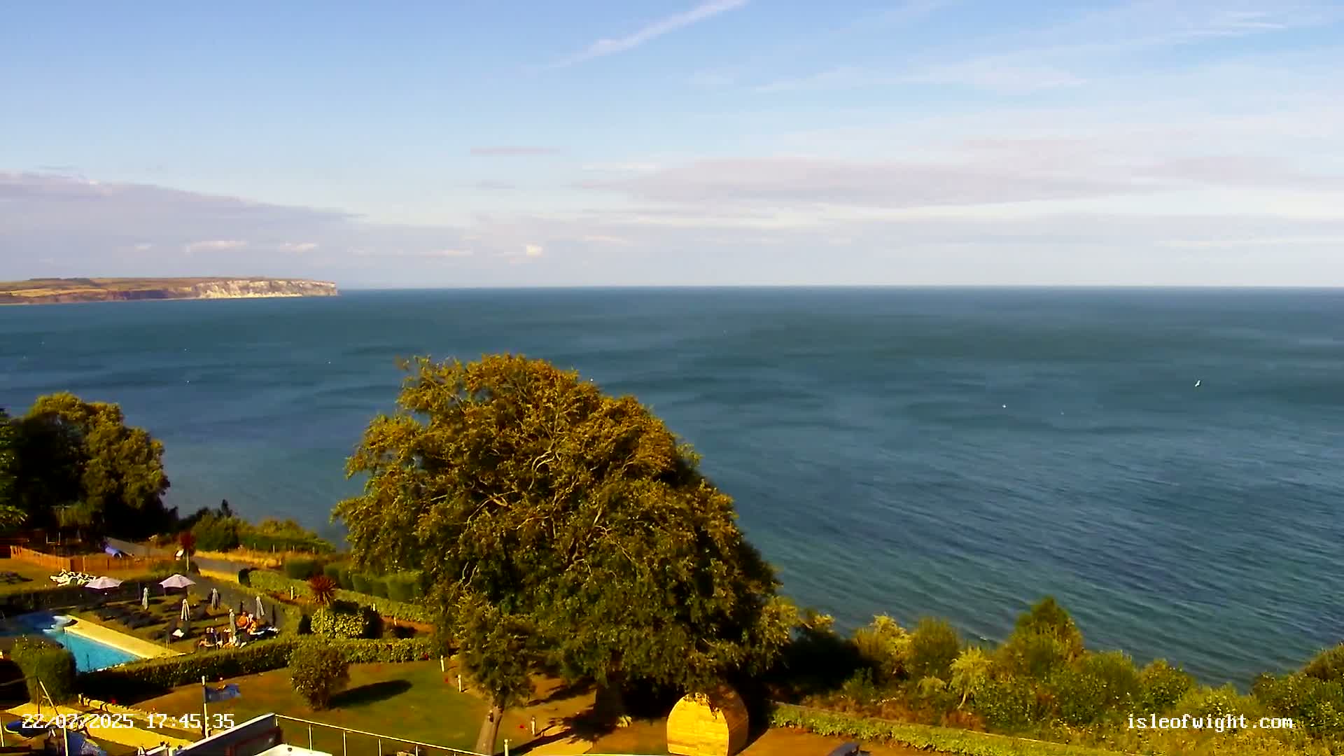 Isle of Wight Luccombe Coast Live Cam - Isle of Wight, South East, England, United Kingdom
