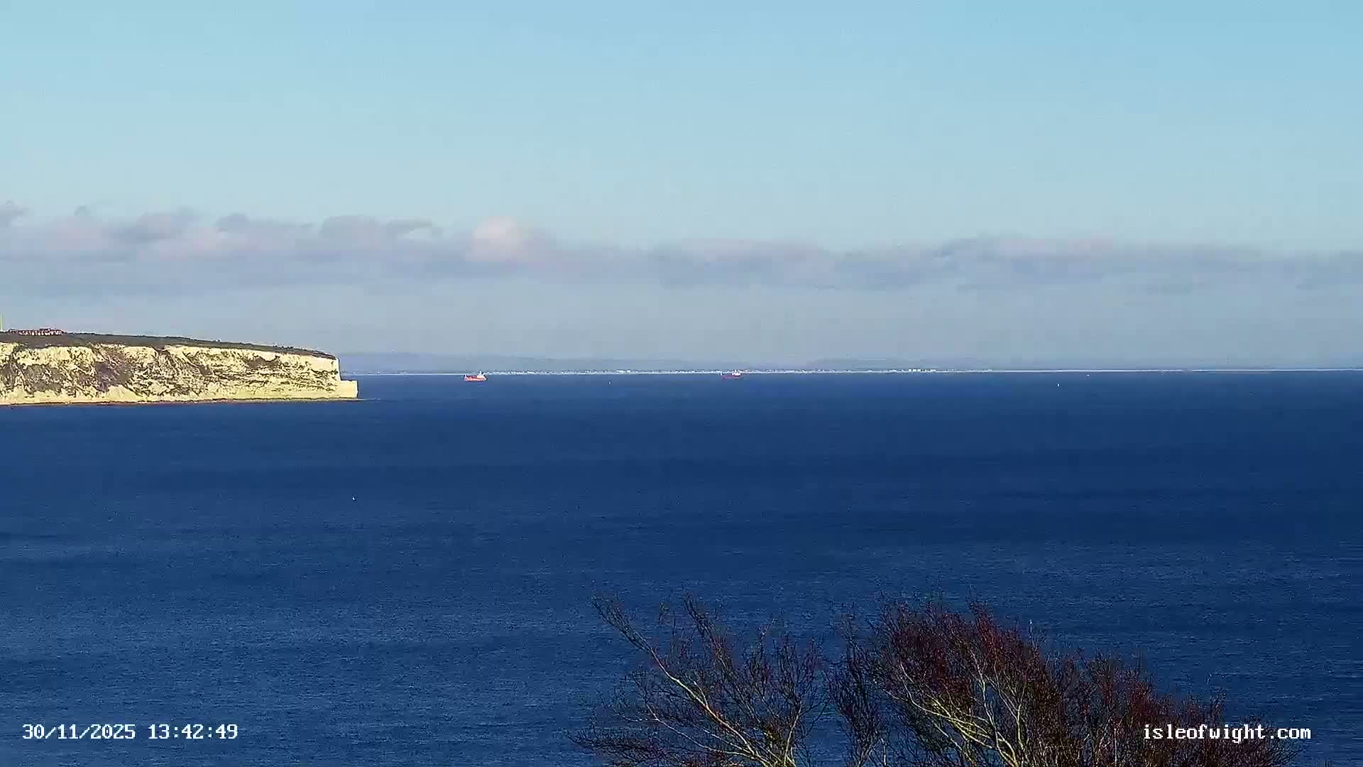 Isle of Wight Luccombe Coast Live Cam - Isle of Wight, South East, England, United Kingdom